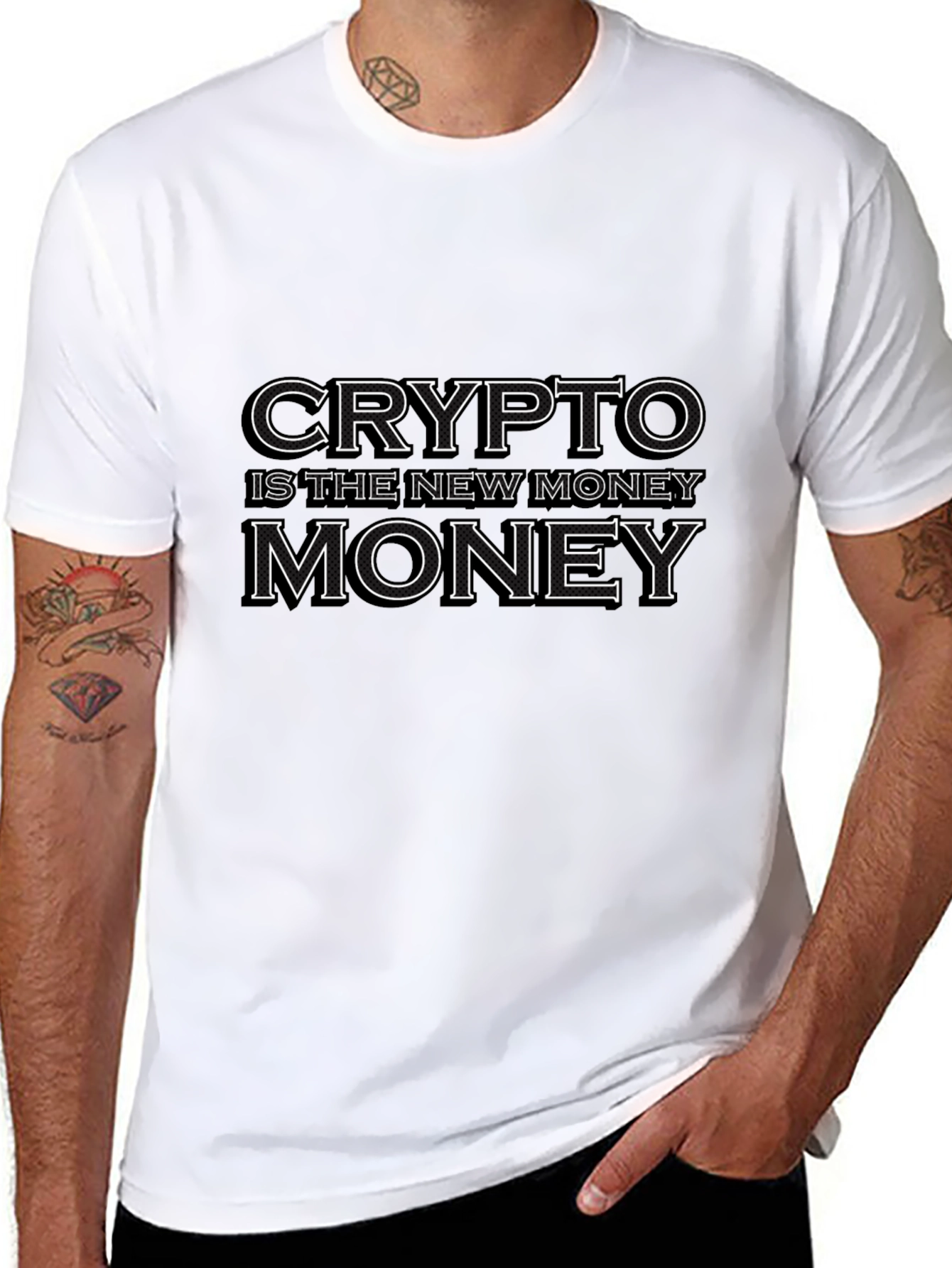 Crypto is The New Money Graphic Tee