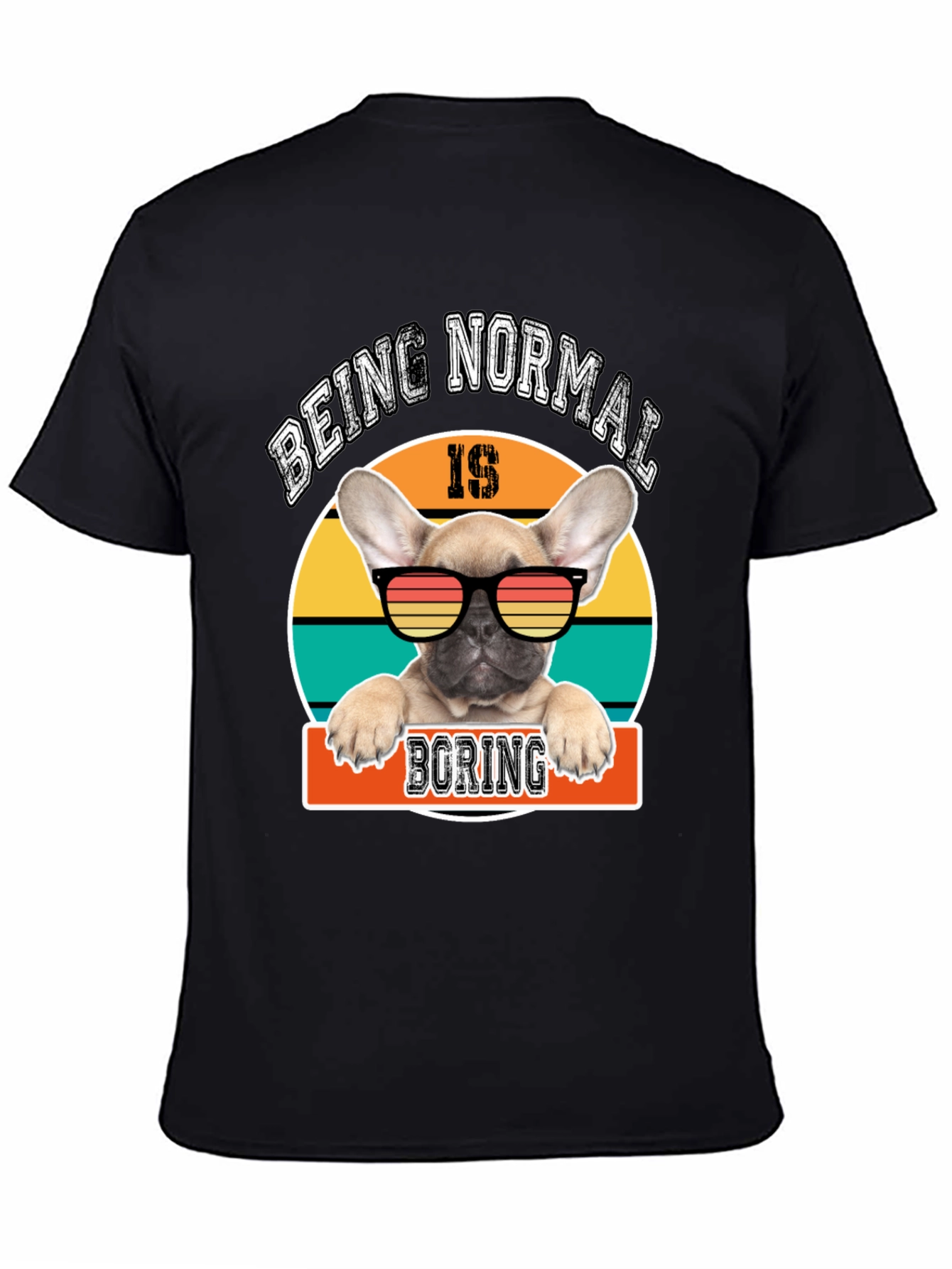 Being Normal is Boring Dog T-Shirt