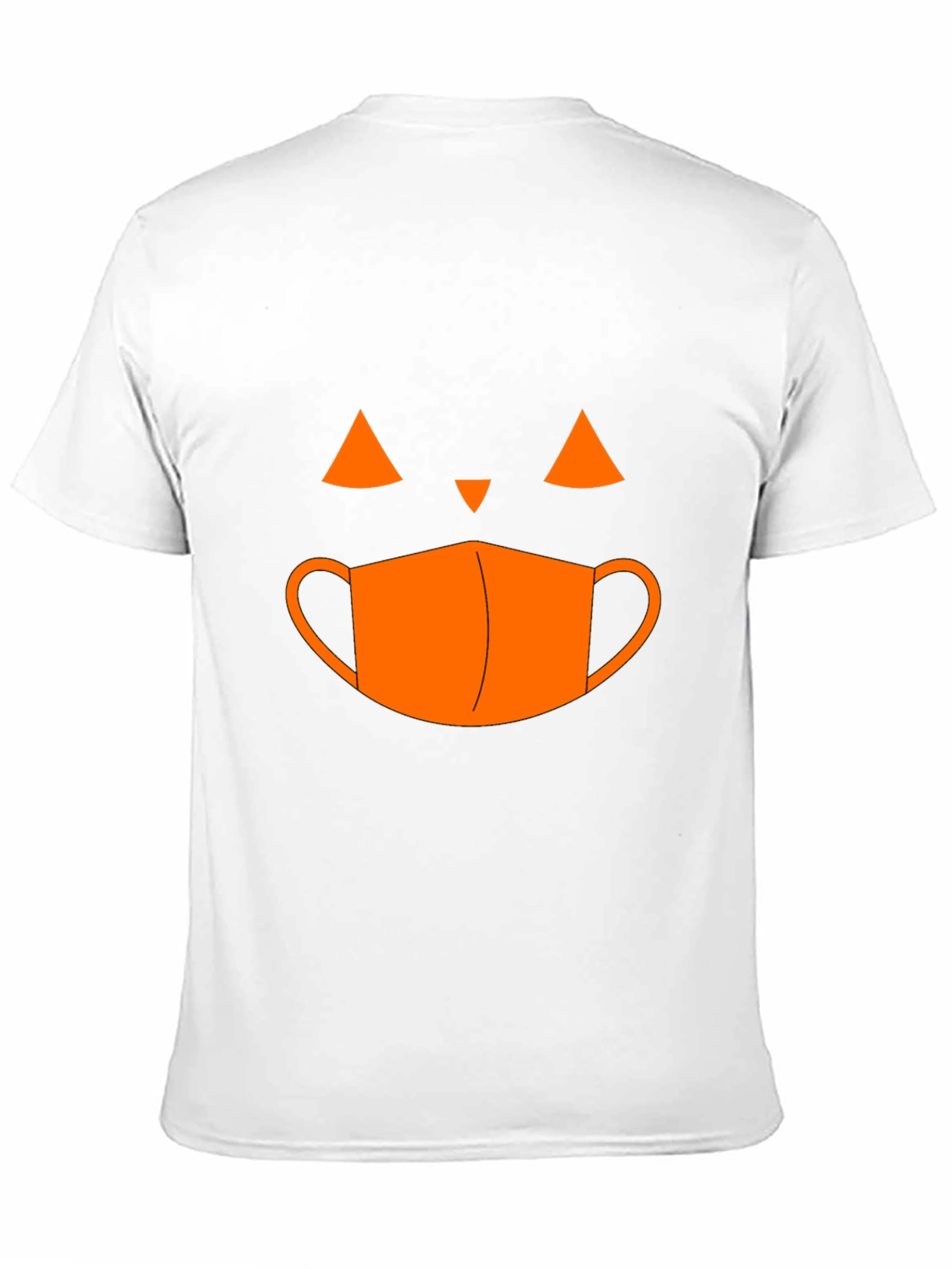 Halloween Pumpkin Face Mask T-Shirt