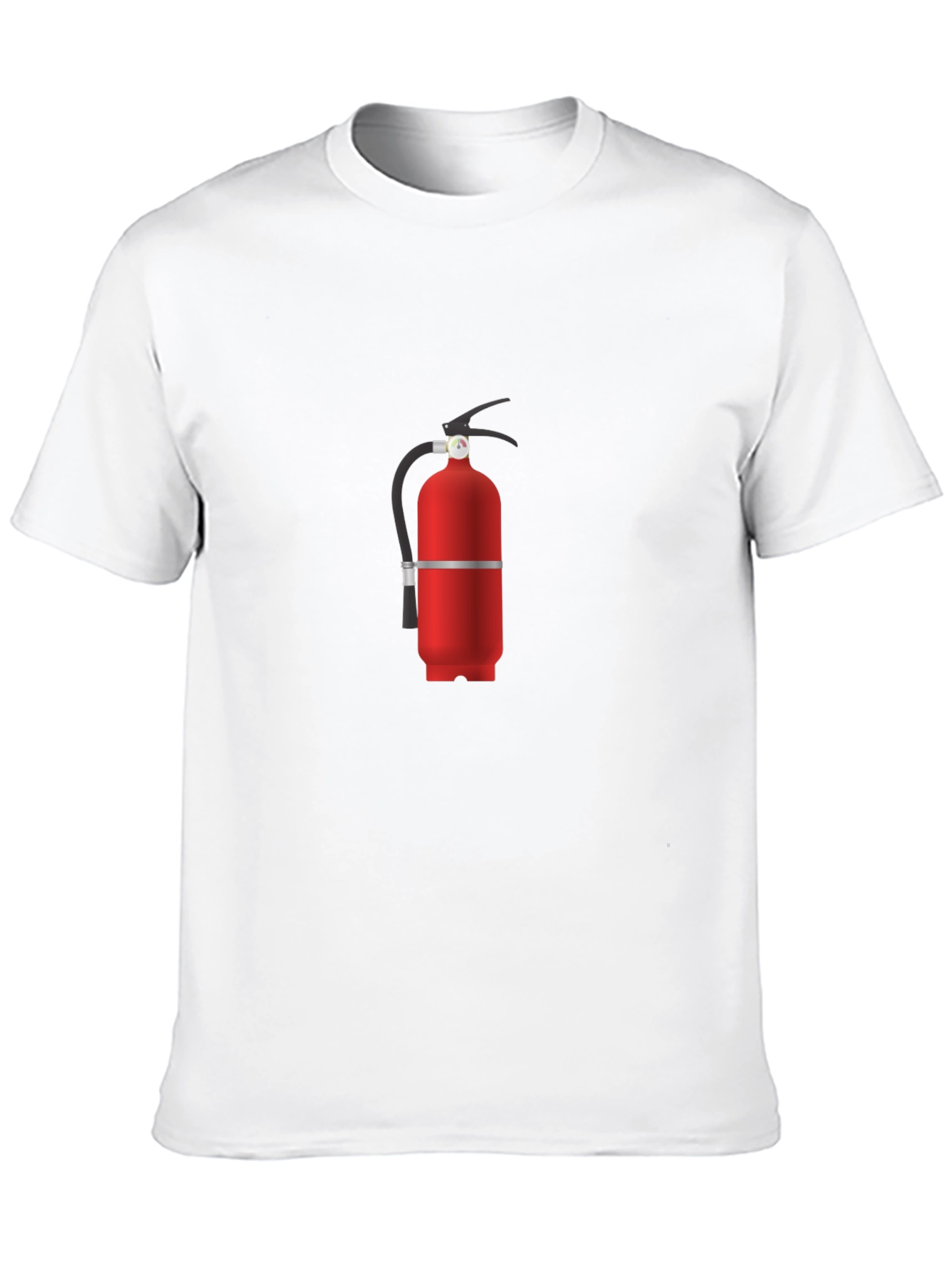 Fire Extinguisher Graphic Tee - Novelty Design