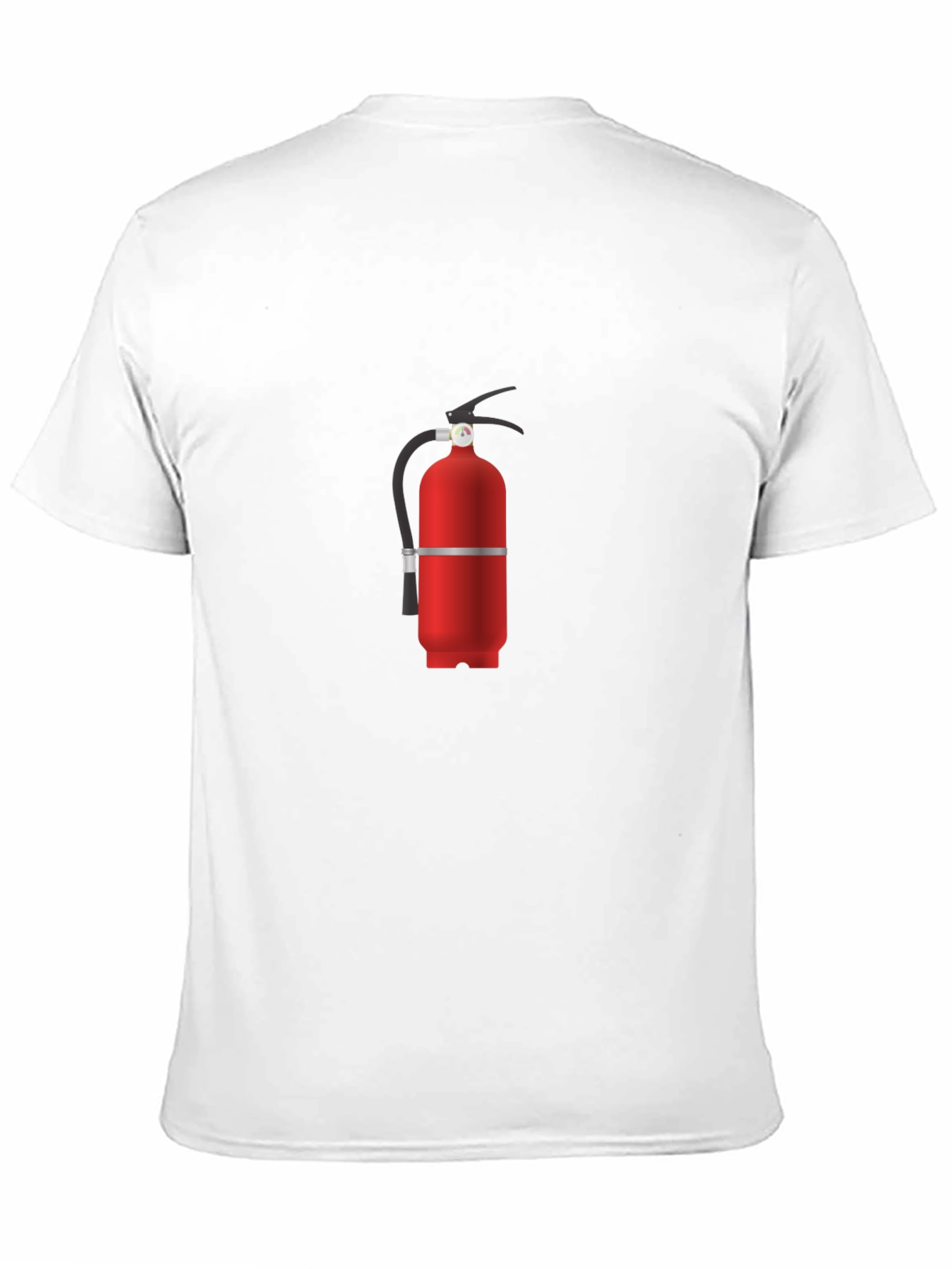 Fire Extinguisher Graphic Tee - Novelty Design
