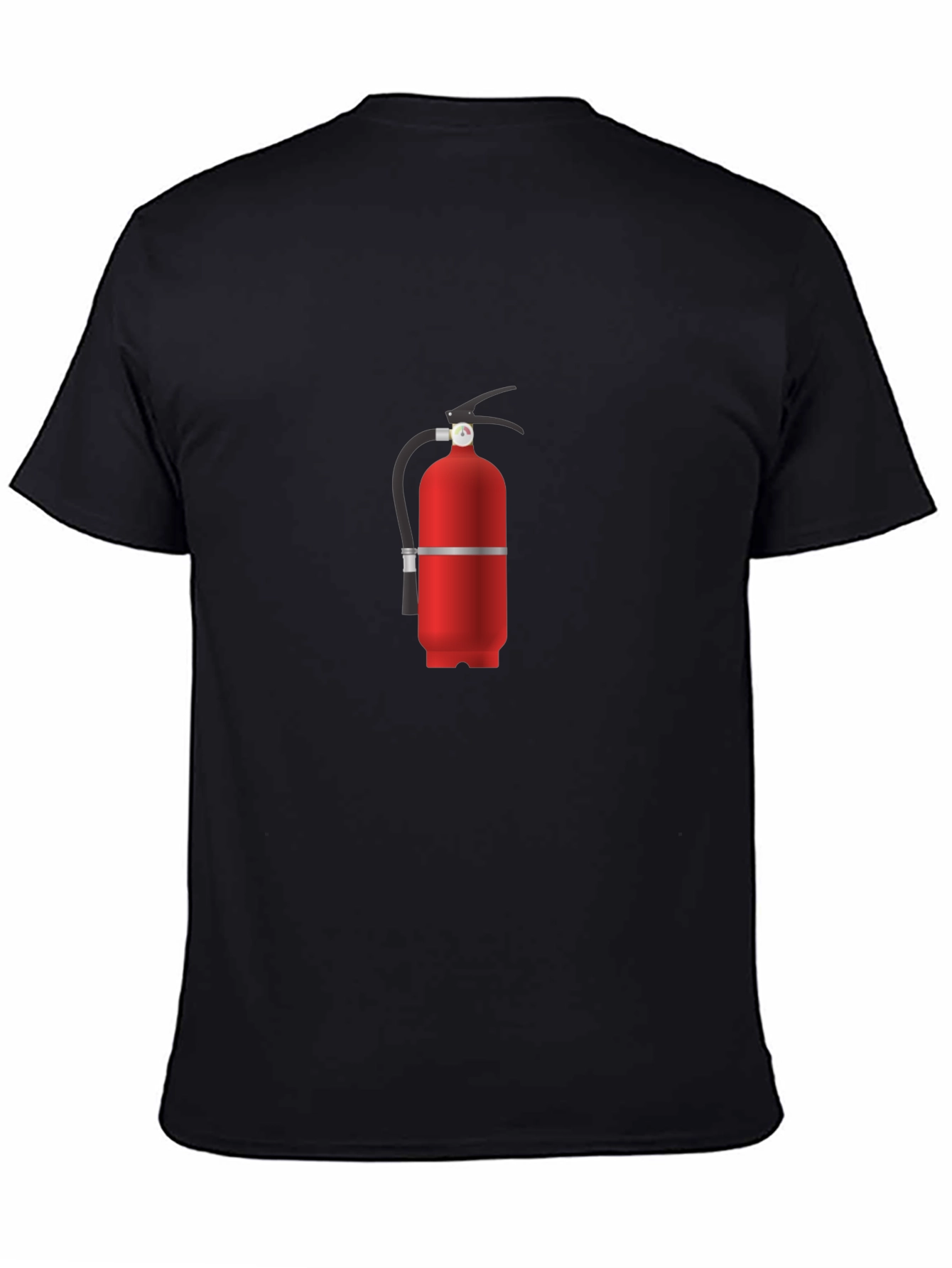 Fire Extinguisher Graphic Tee - Novelty Design