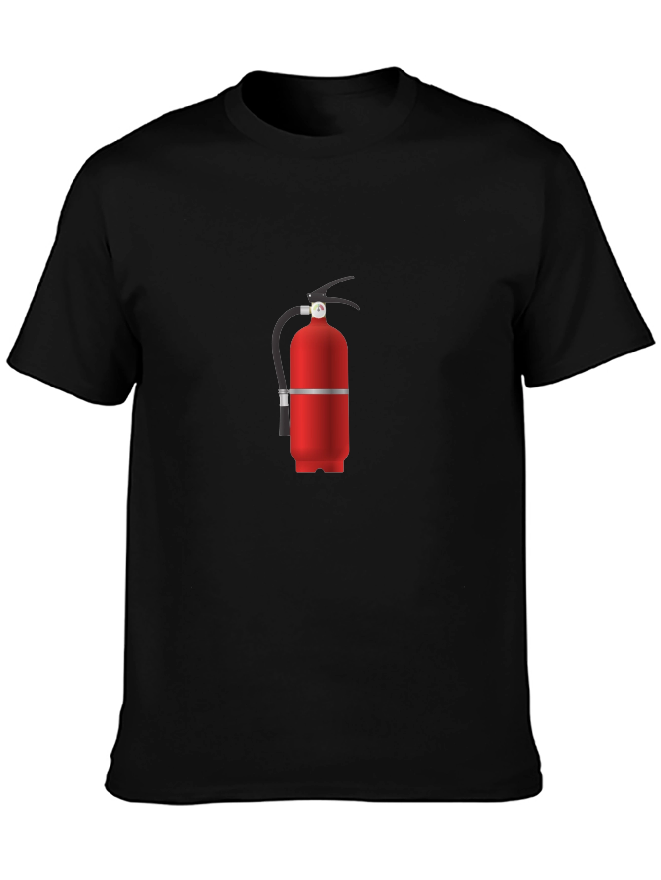 Fire Extinguisher Graphic Tee - Novelty Design