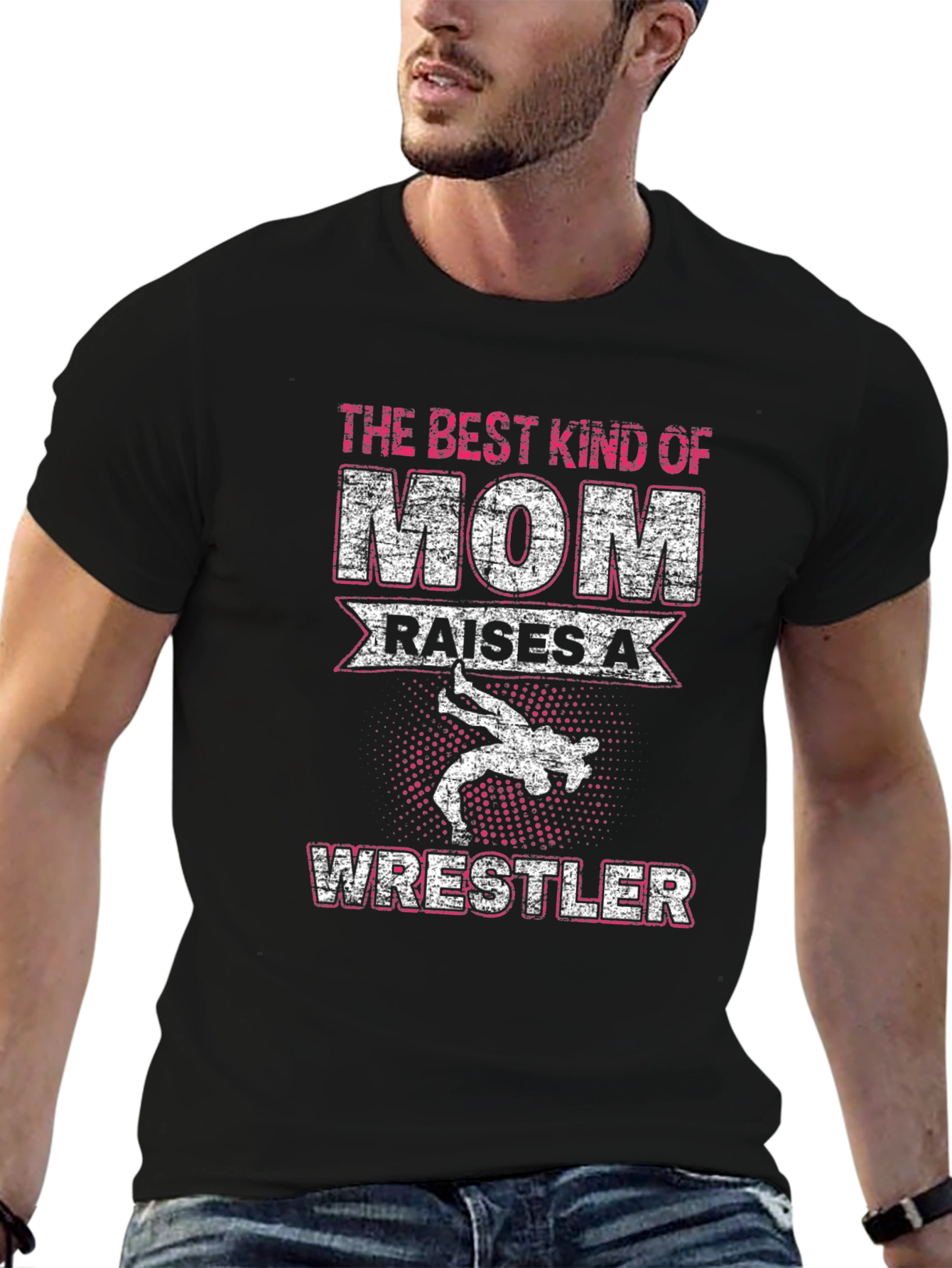Mom Raises a Wrestler T-Shirt
