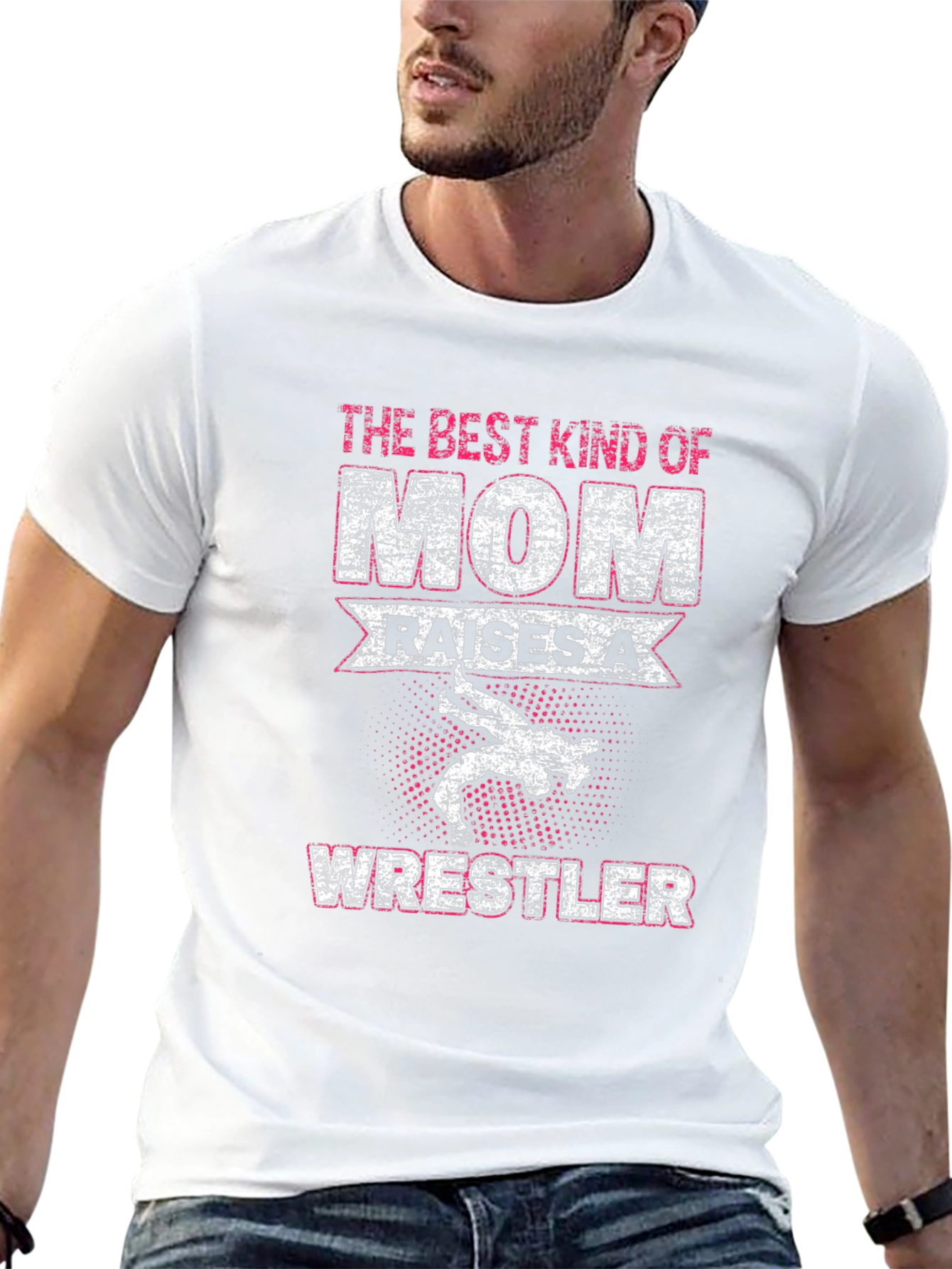 Mom Raises a Wrestler T-Shirt
