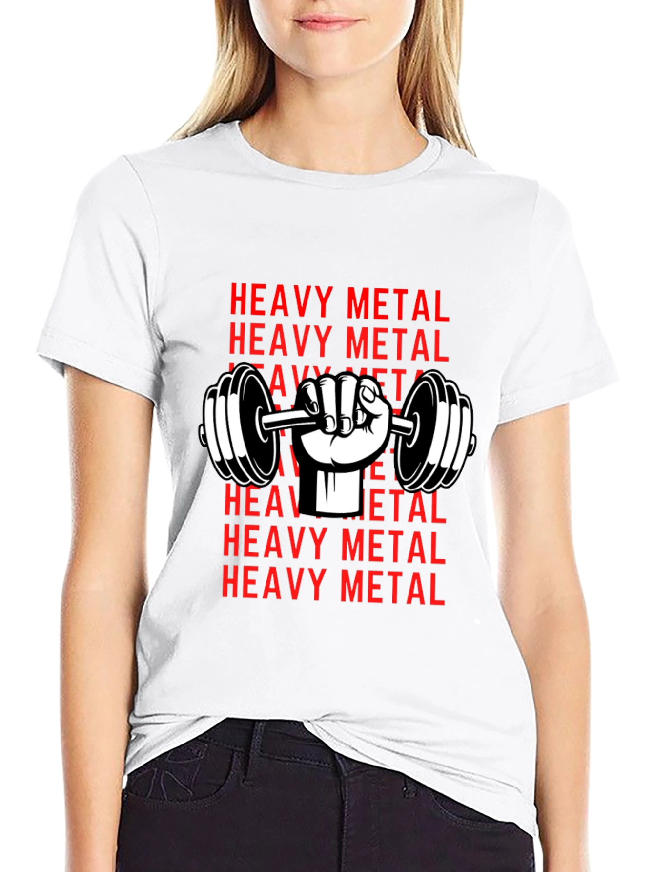 Heavy Metal Graphic Tee - Black T-Shirt