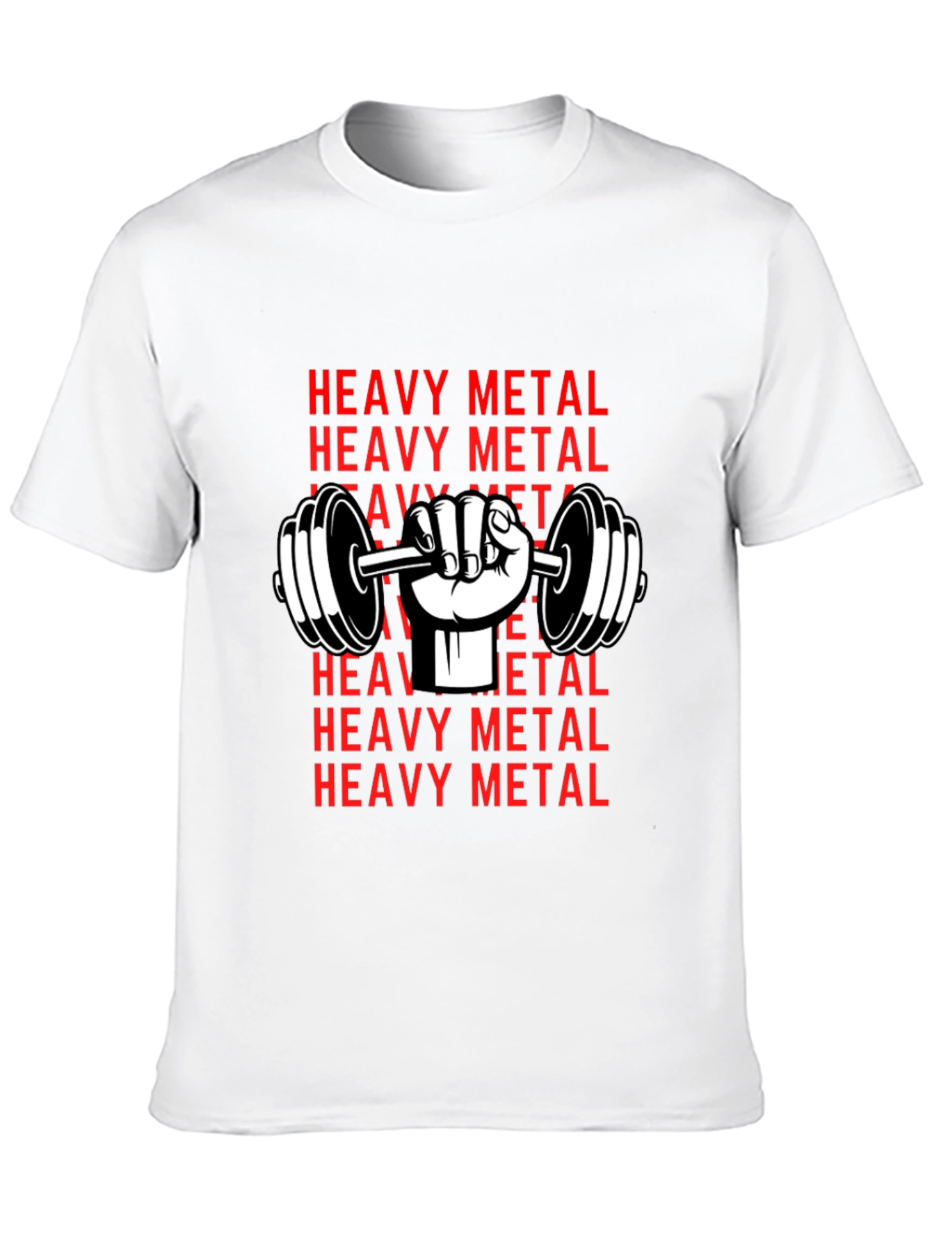 Heavy Metal Graphic Tee - Black T-Shirt