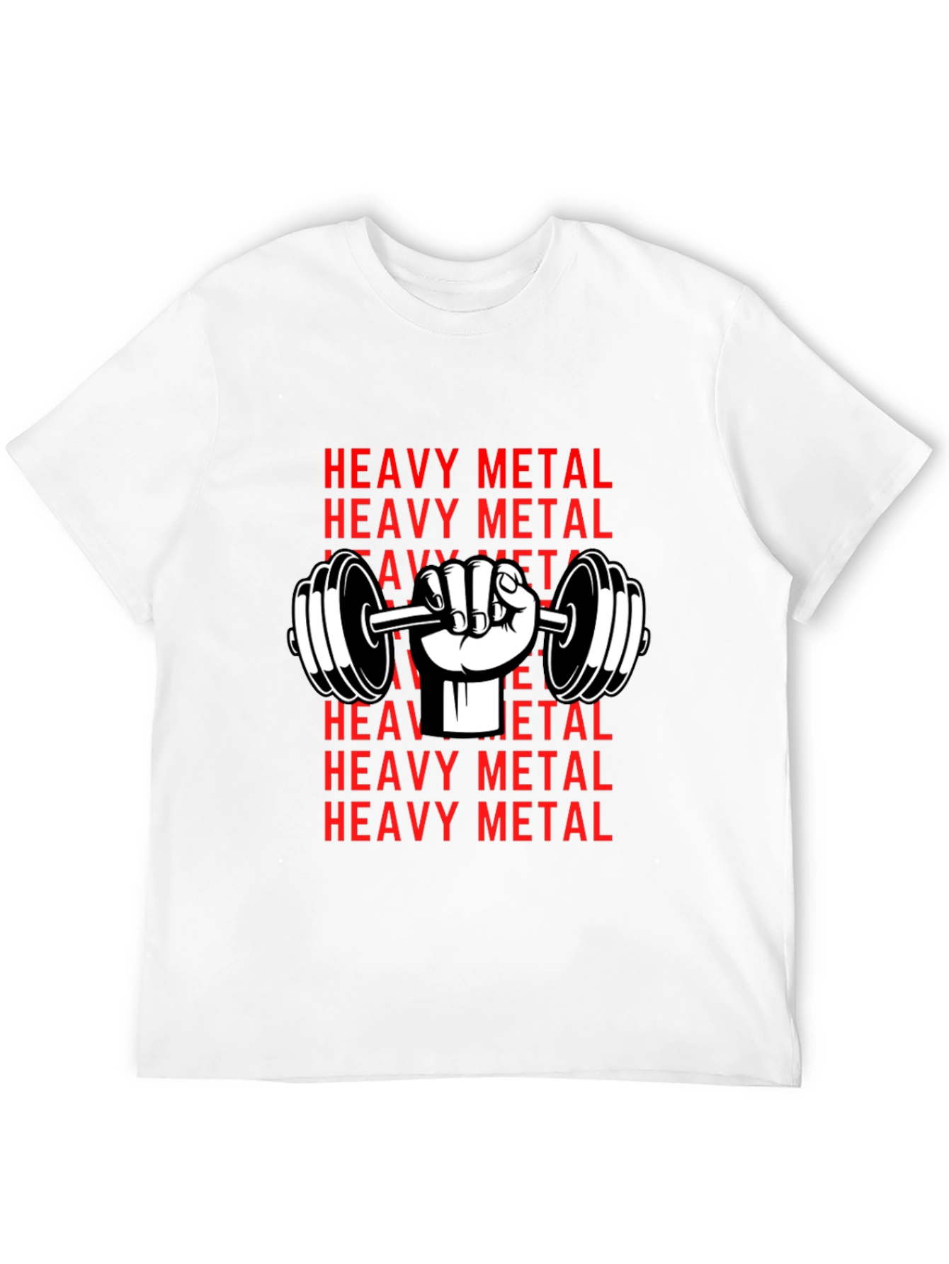 Heavy Metal Graphic Tee - Black T-Shirt