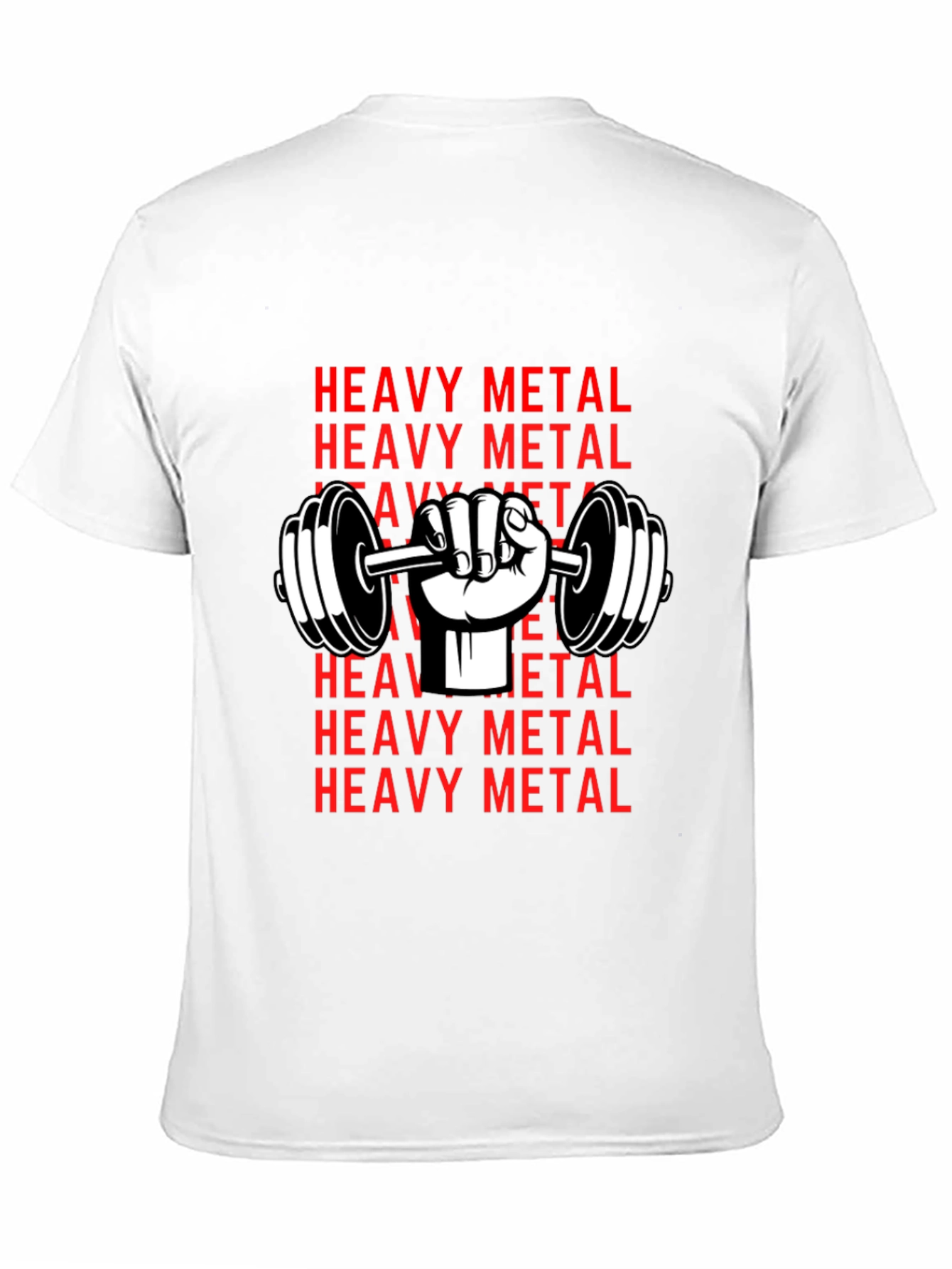 Heavy Metal Graphic Tee - Black T-Shirt
