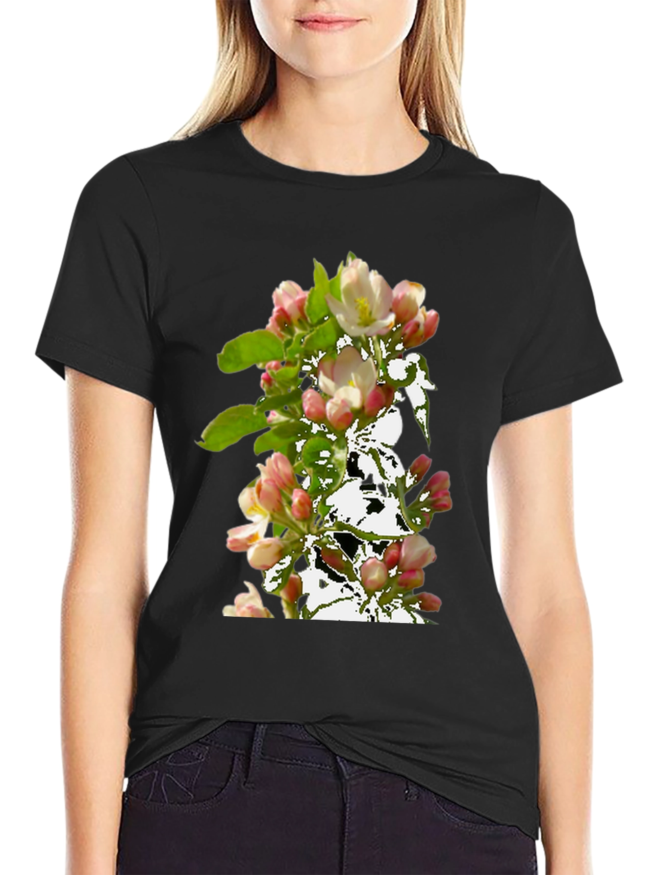 Floral T-Shirt: Blooming Design