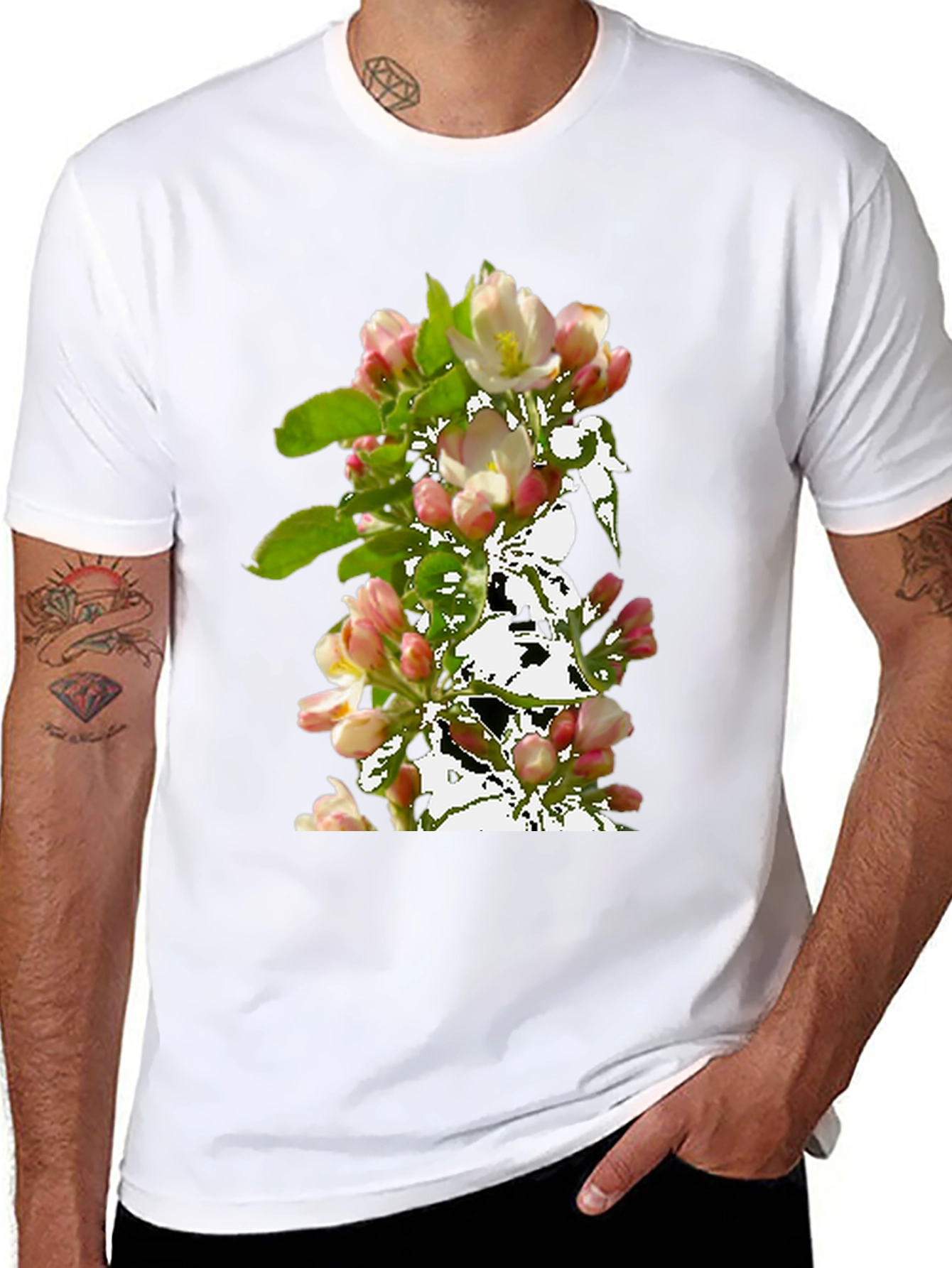 Floral T-Shirt: Blooming Design
