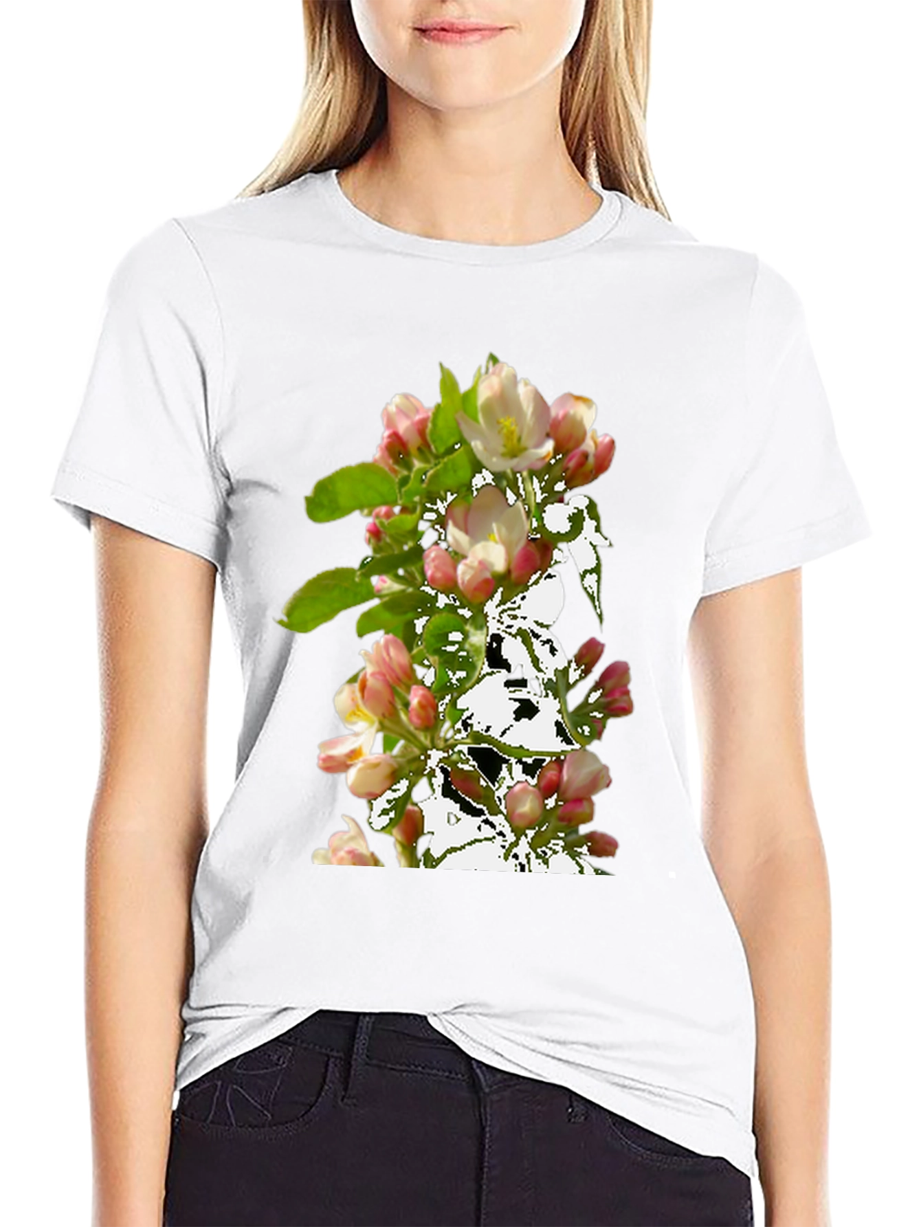 Floral T-Shirt: Blooming Design