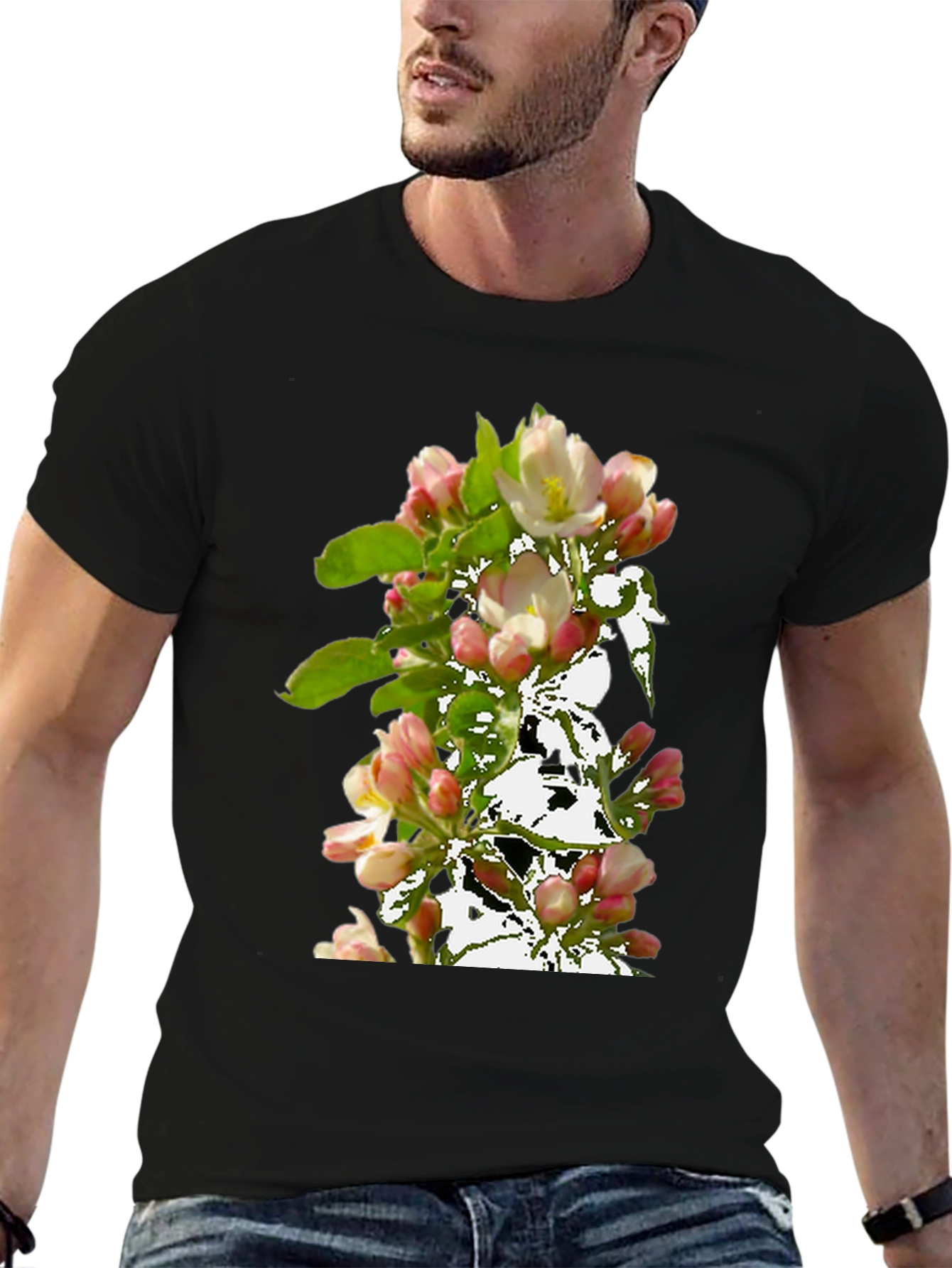 Floral T-Shirt: Blooming Design