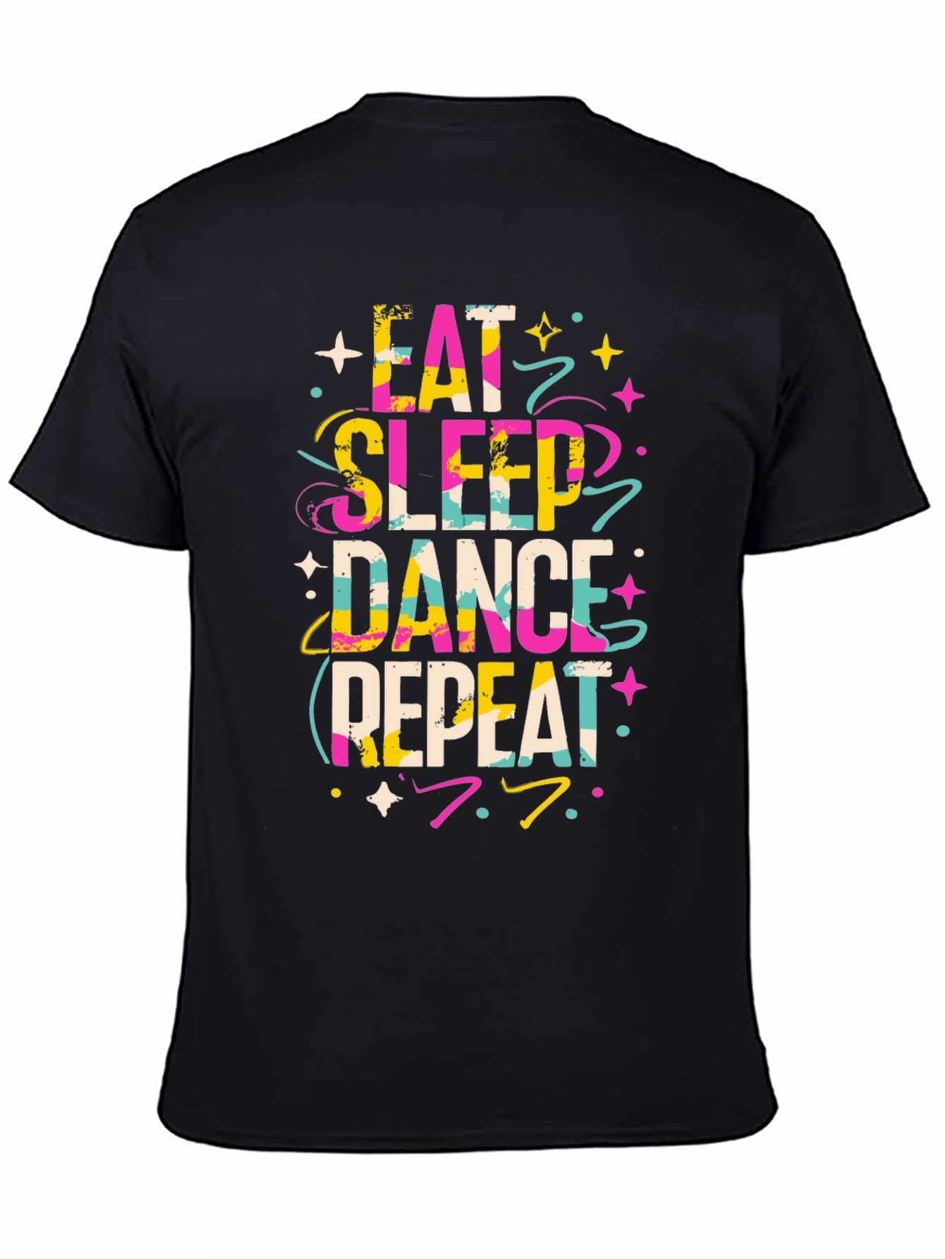 Eat Sleep Dance Repeat Graphic T-Shirt