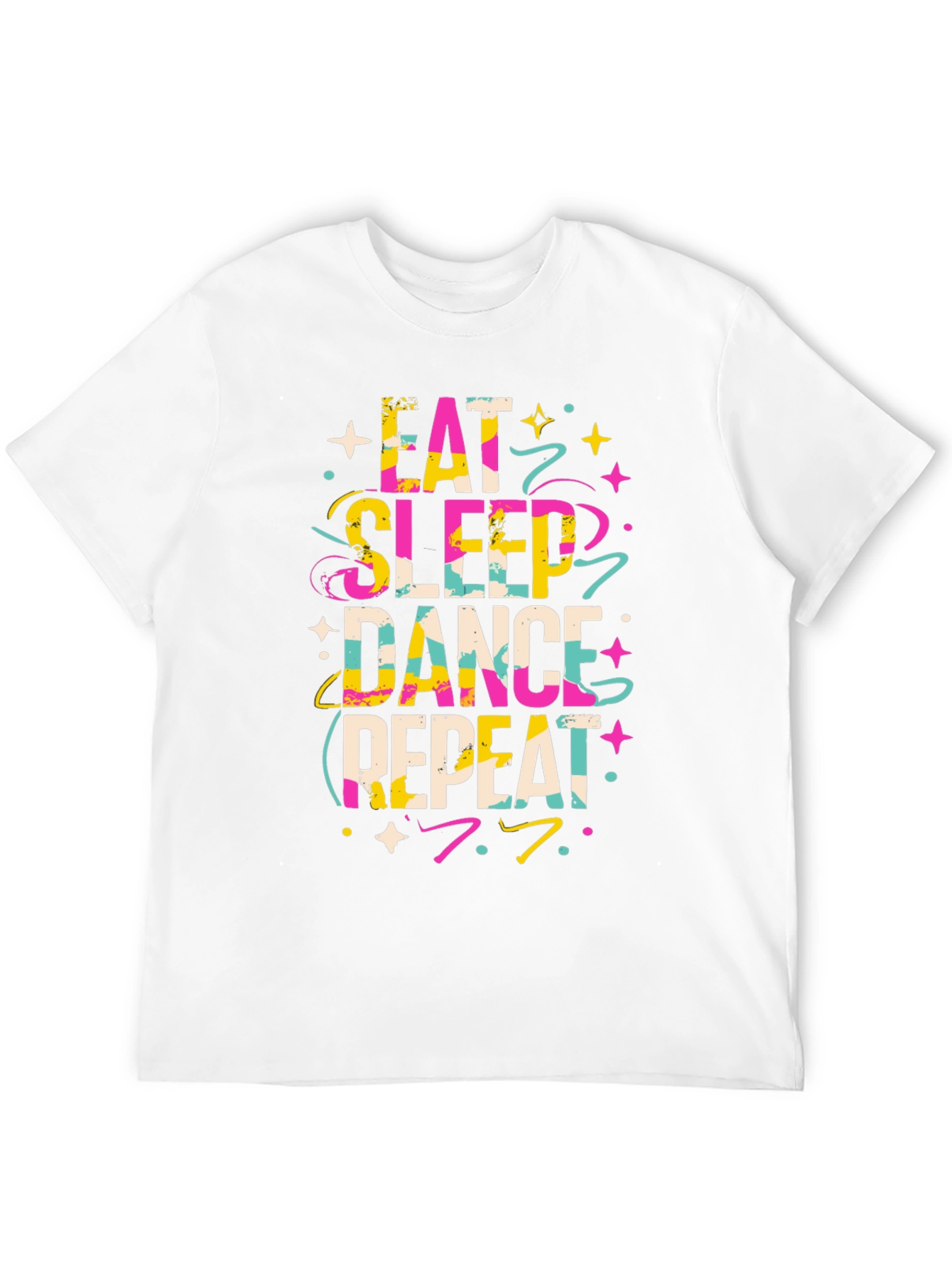 Eat Sleep Dance Repeat Graphic T-Shirt