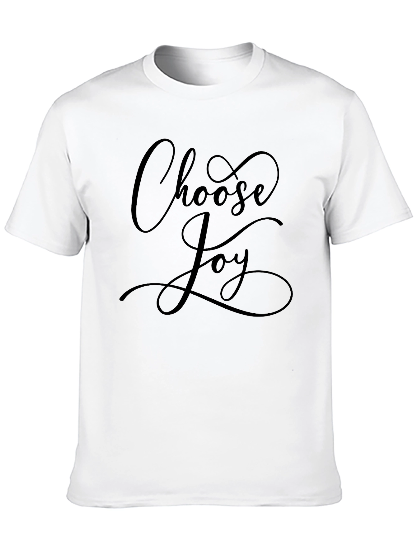 Choose Joy Graphic Tee - Soft Cotton Blend