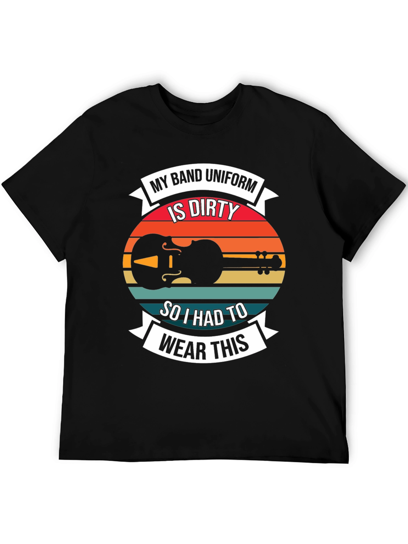 Dirty Band Uniform Violin Graphic Tee