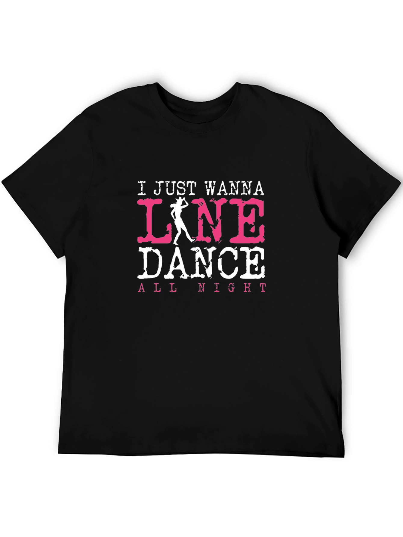 Line Dance T-Shirt - All Night Dancing Tee