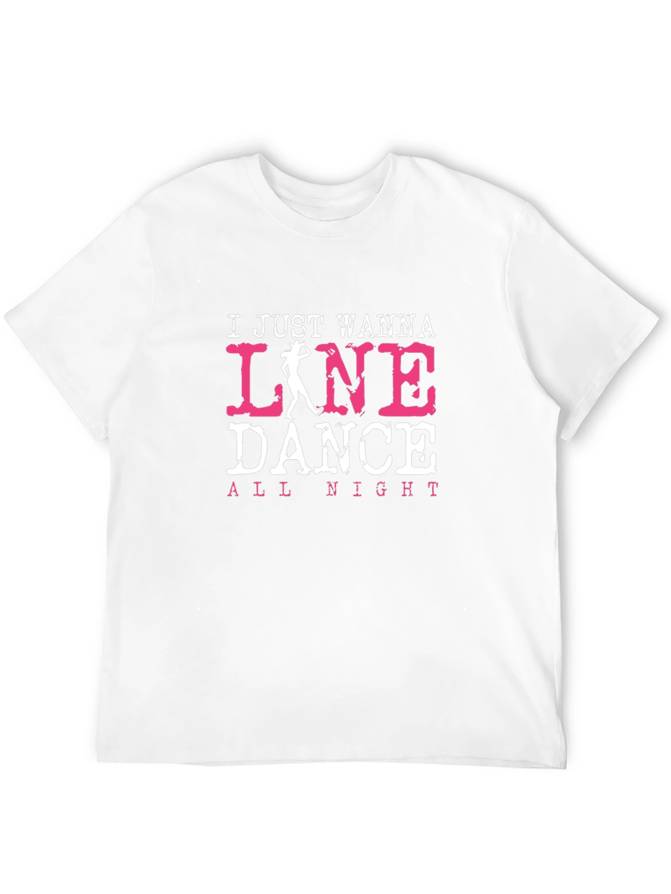 Line Dance T-Shirt - All Night Dancing Tee