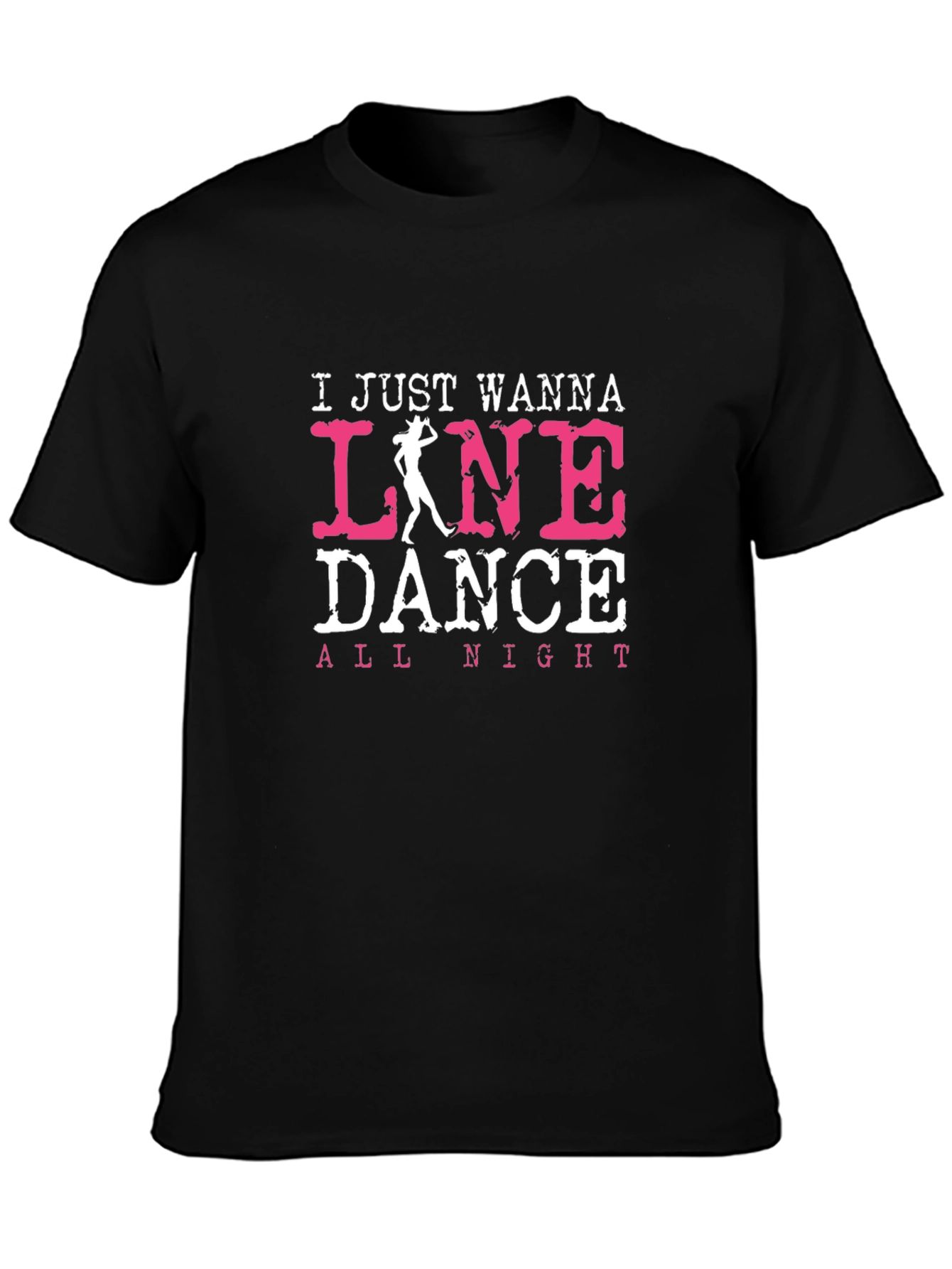 Line Dance T-Shirt - All Night Dancing Tee