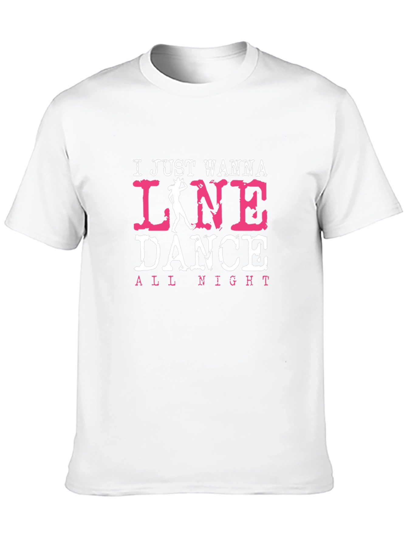 Line Dance T-Shirt - All Night Dancing Tee