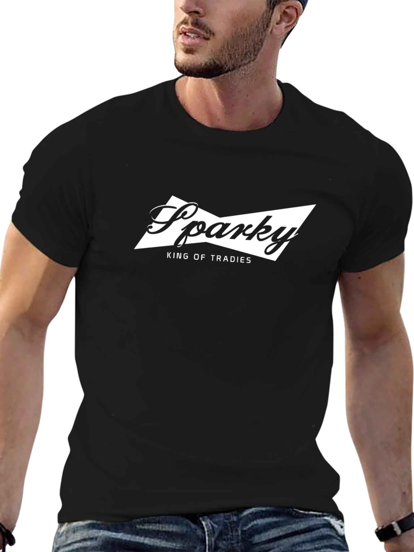 Sparky King of Tradies T-Shirt