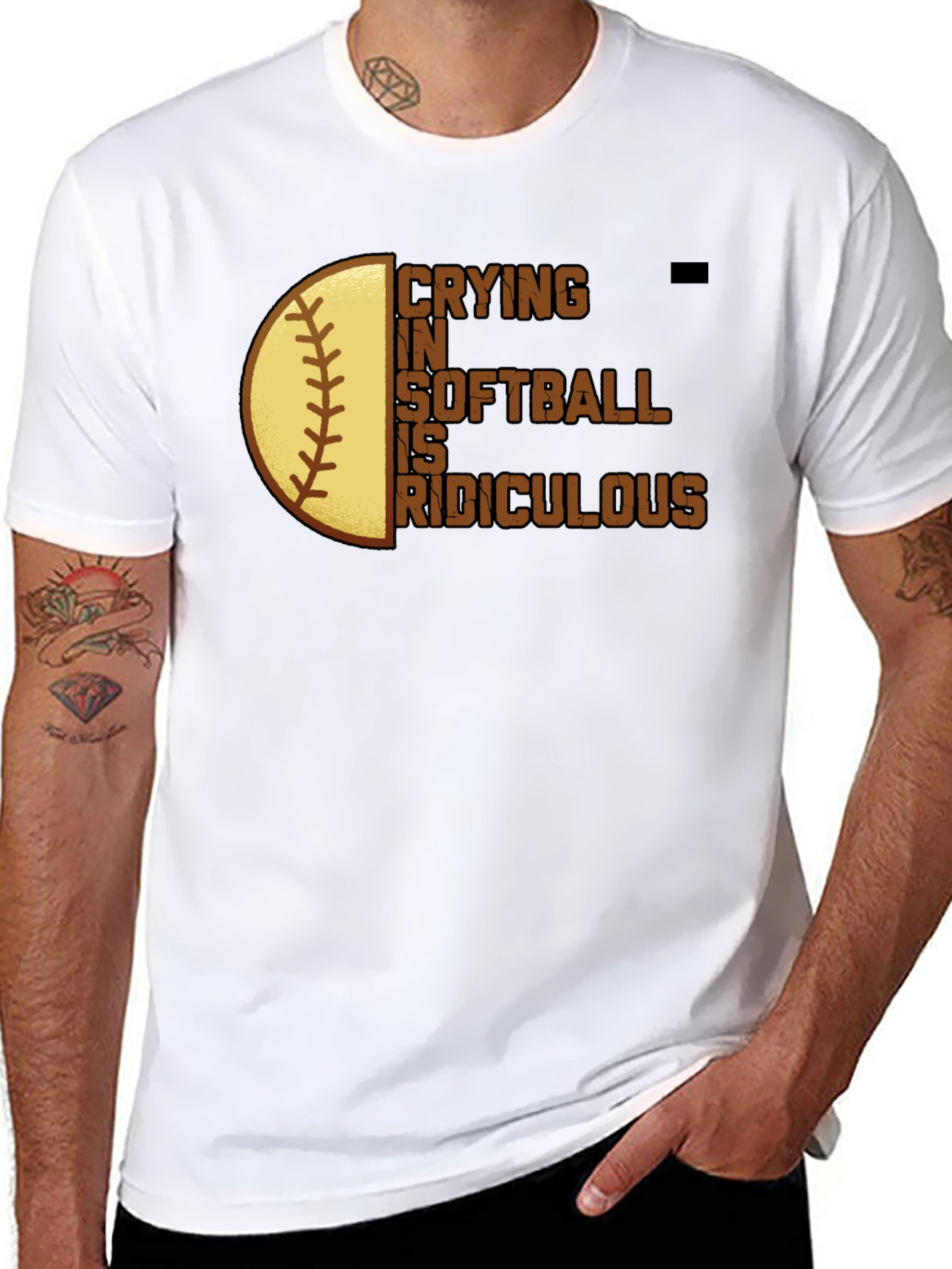 Crying in Softball is Ridiculous T-Shirt