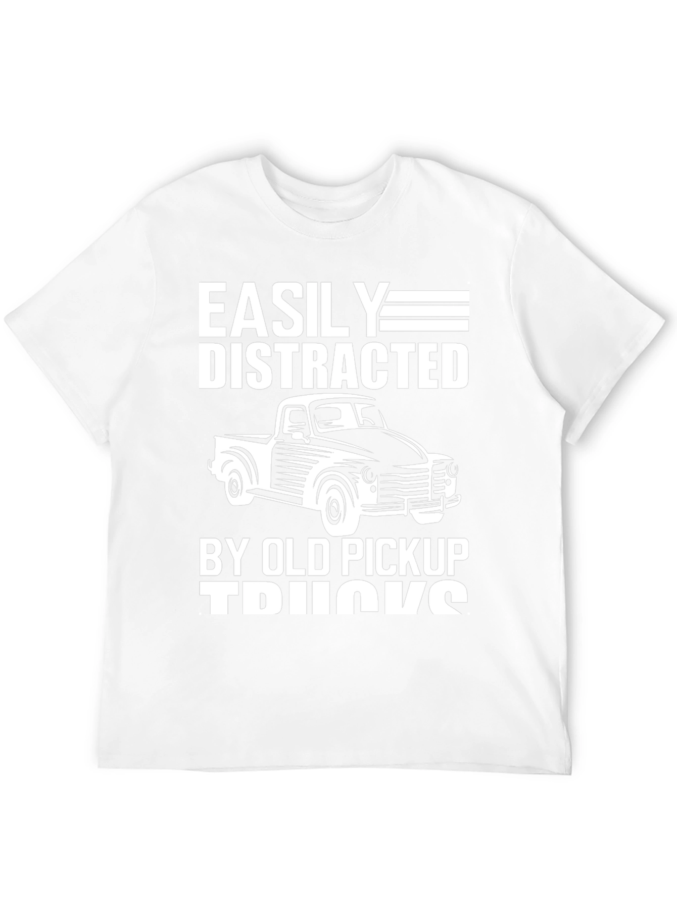 Easily Distracted By Old Pickup Trucks T-Shirt