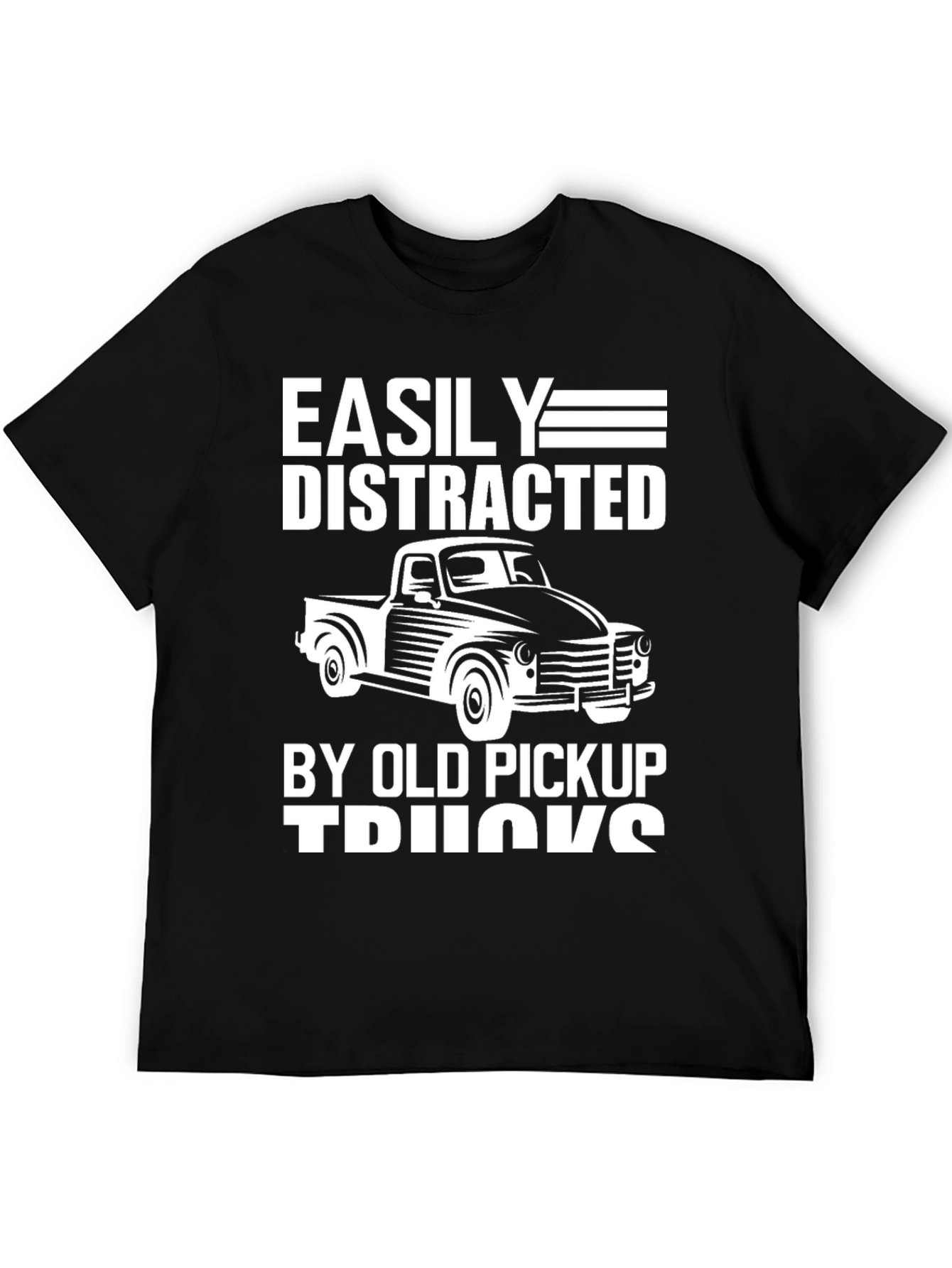 Easily Distracted By Old Pickup Trucks T-Shirt