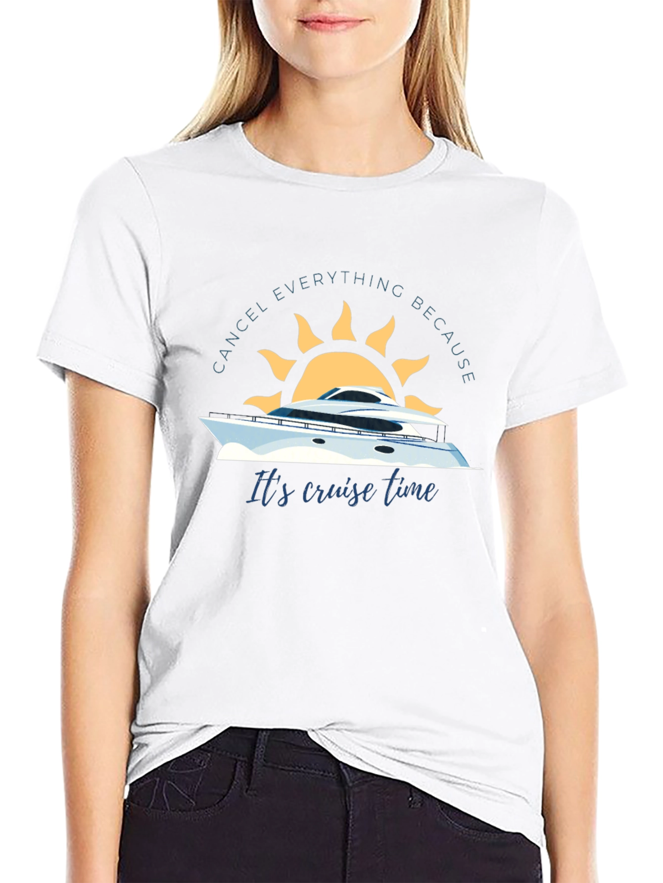 Cruise Time Graphic Tee - Cancel Everything