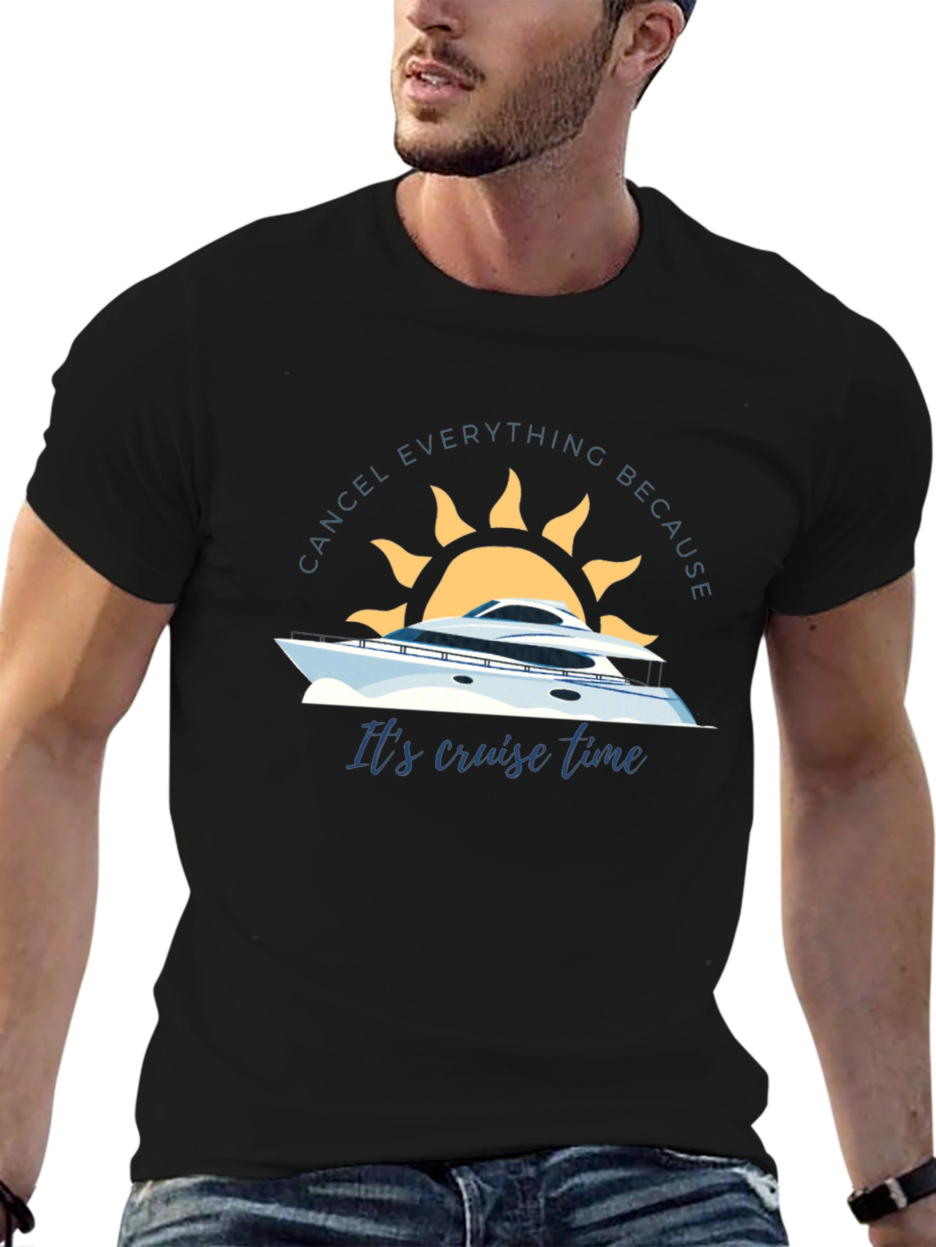 Cruise Time Graphic Tee - Cancel Everything