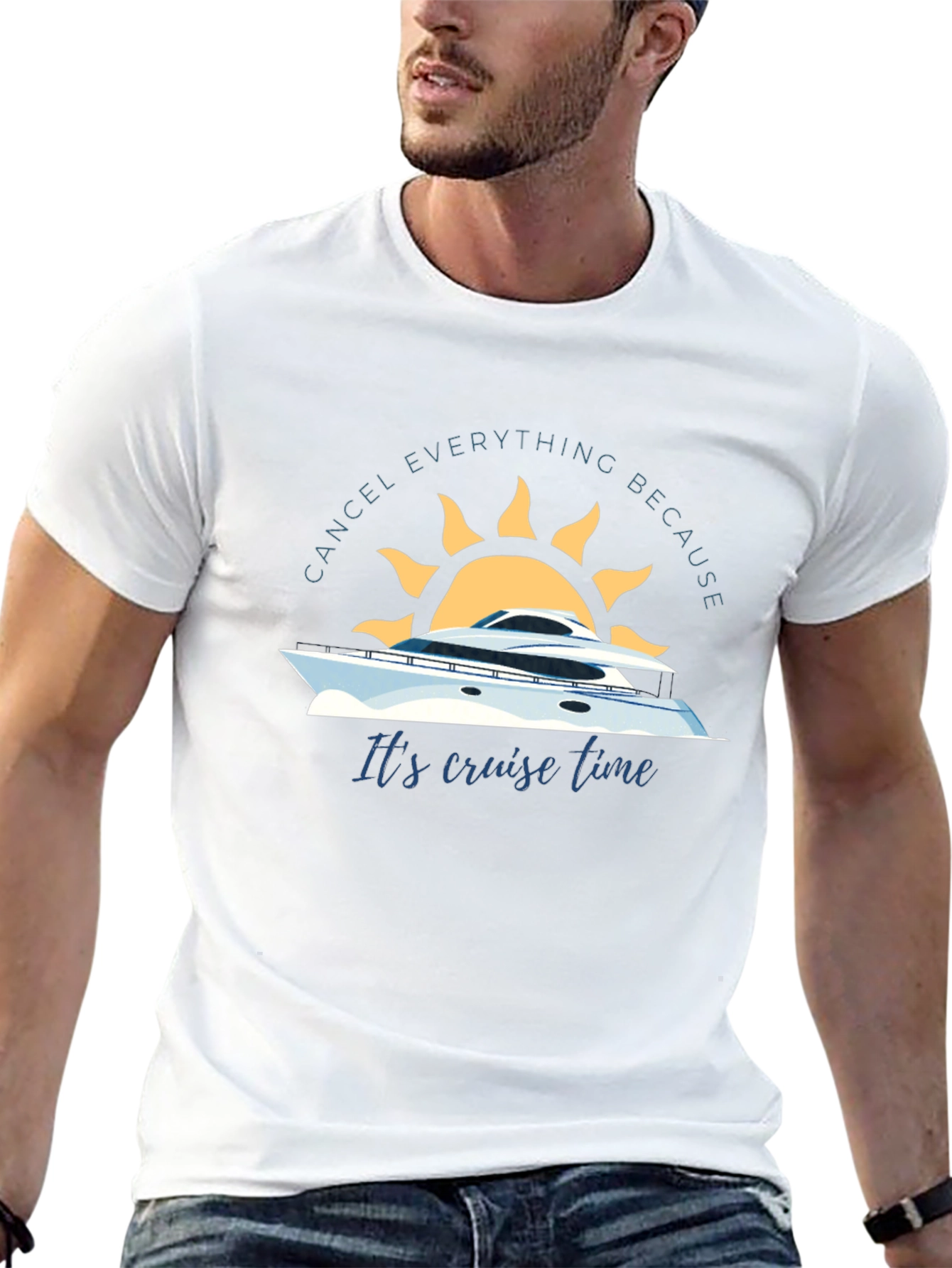 Cruise Time Graphic Tee - Cancel Everything