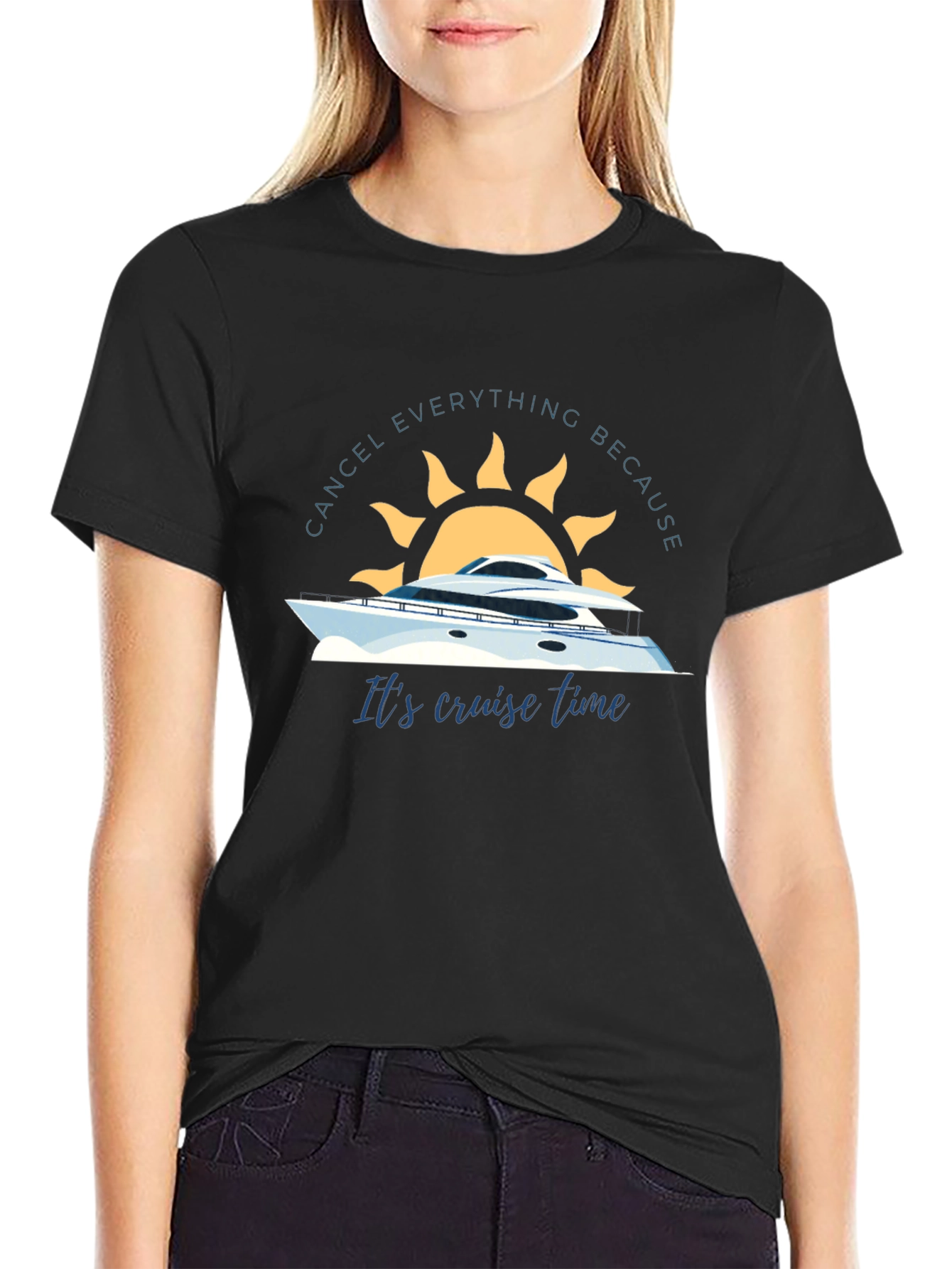 Cruise Time Graphic Tee - Cancel Everything