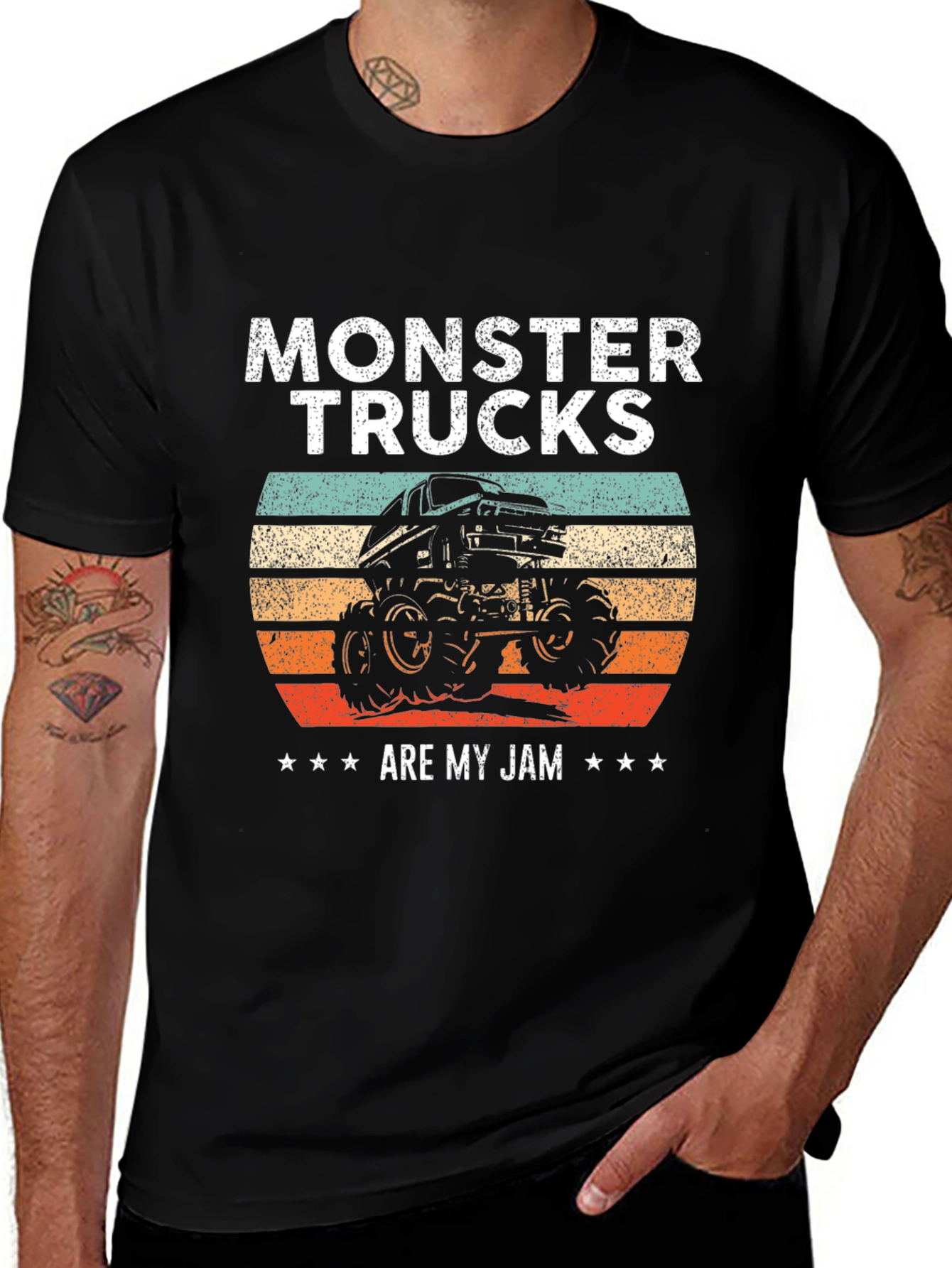 Monster Trucks Are My Jam T-Shirt