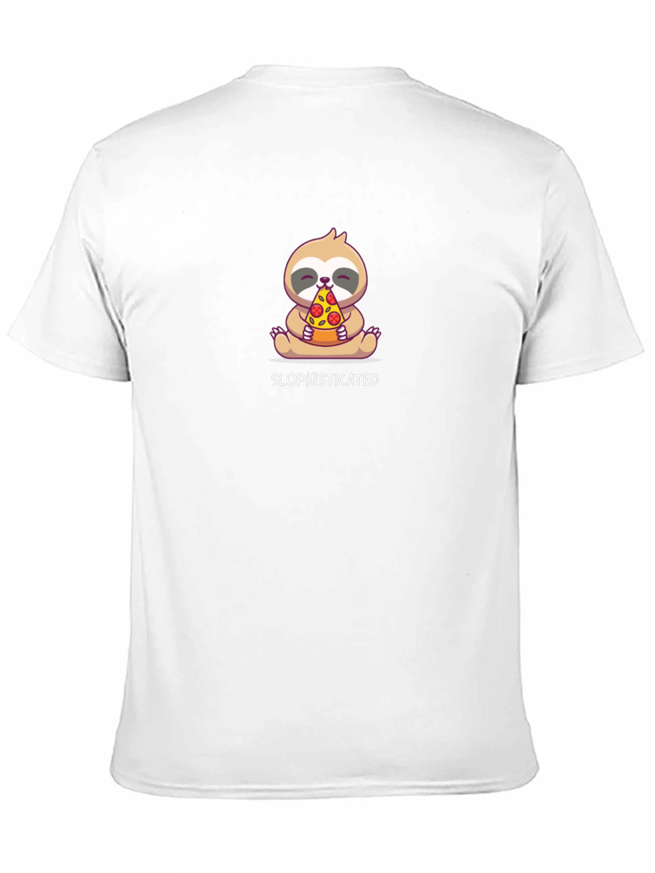 Sloth Pizza Lover Tee - Slophisticated Unisex T-Shirt