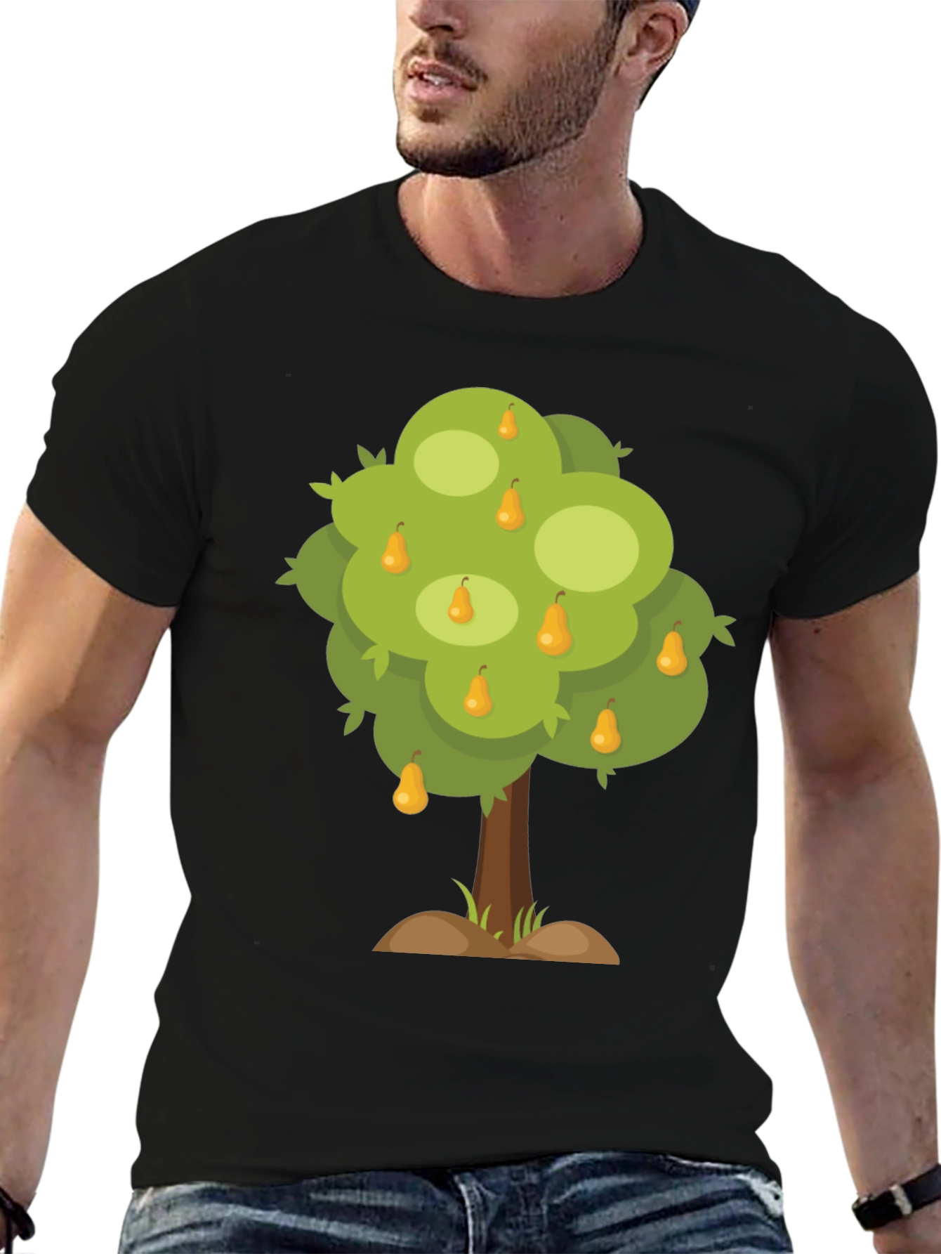 Pear Tree Graphic Tee - Fruitful Style