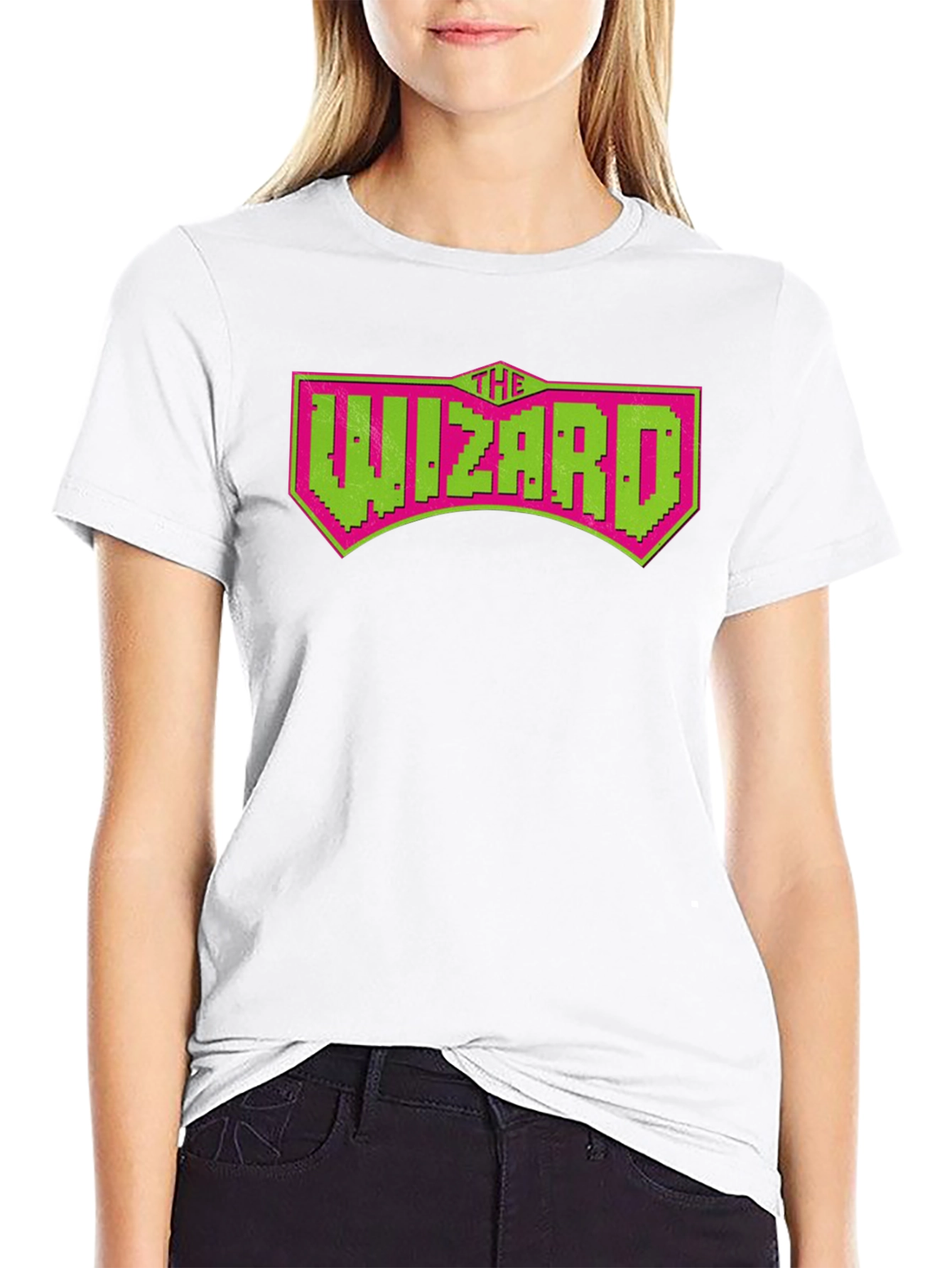 The Wizard Retro Gaming T-Shirt - Pixelated Design
