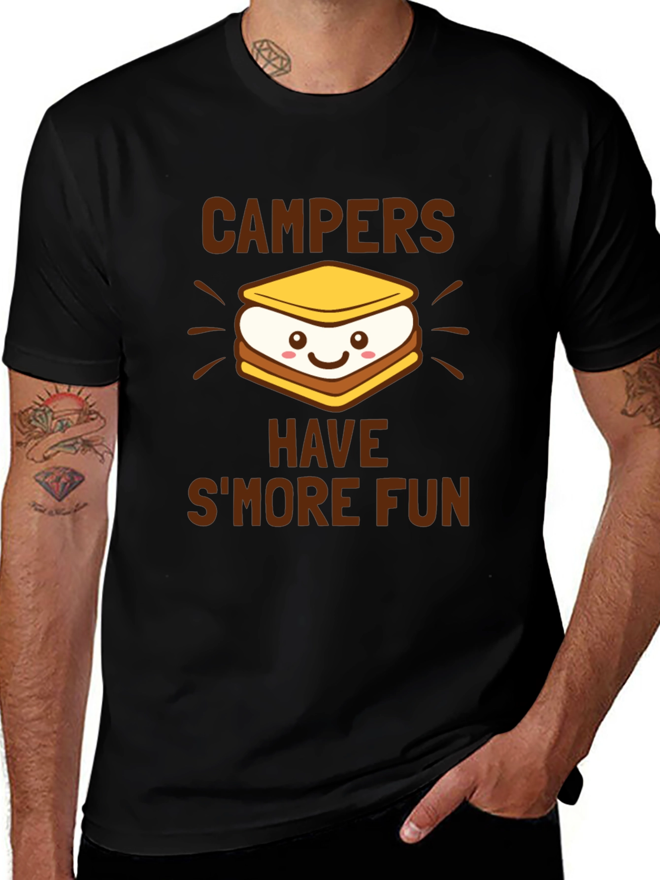 Campers Have Smore Fun Graphic T-Shirt