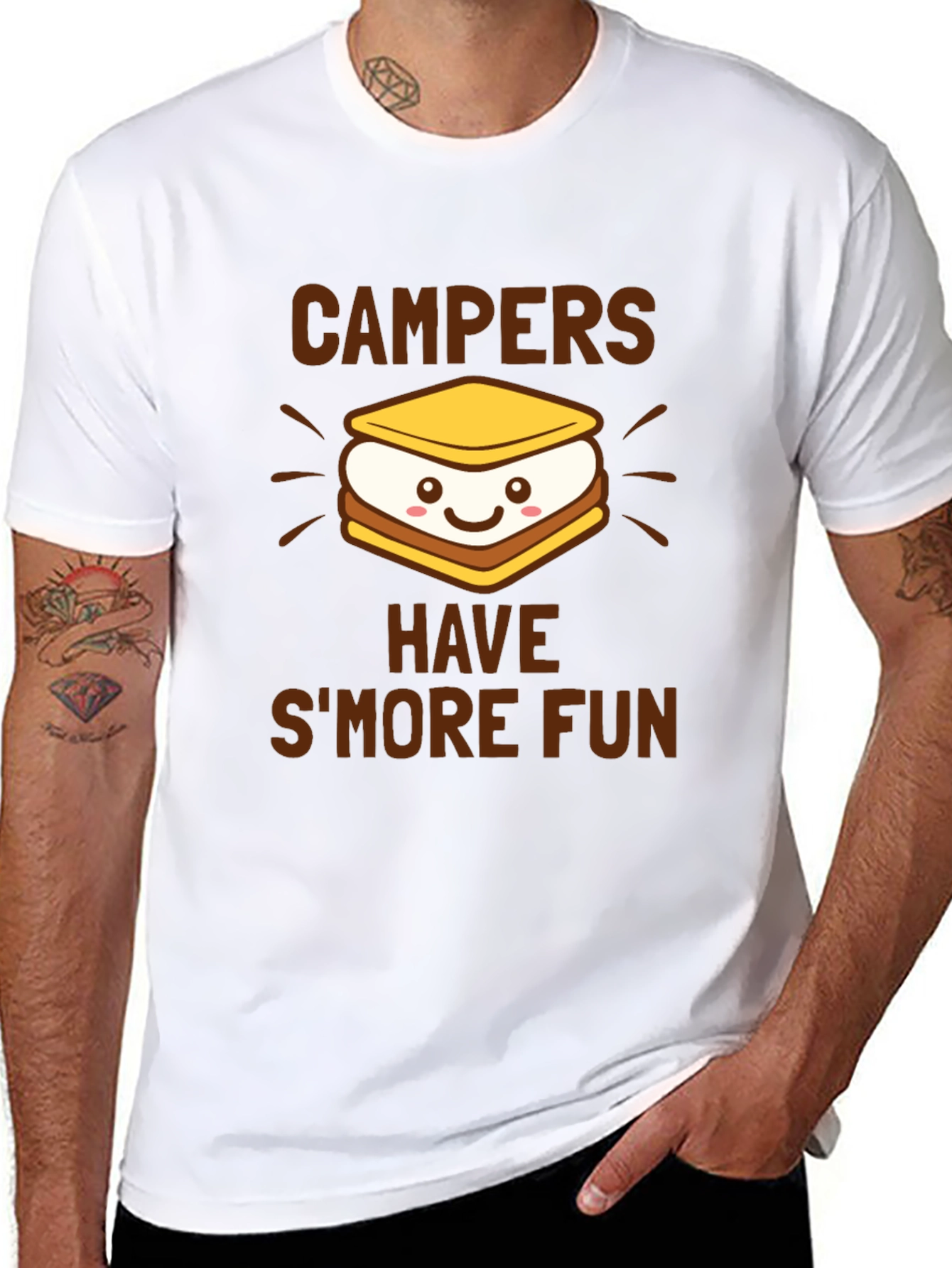 Campers Have Smore Fun Graphic T-Shirt