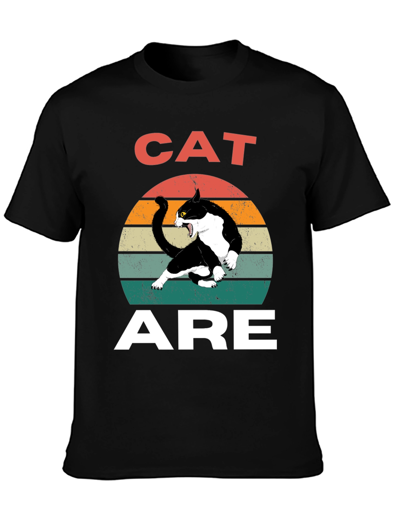 Cat Are Retro T-Shirt