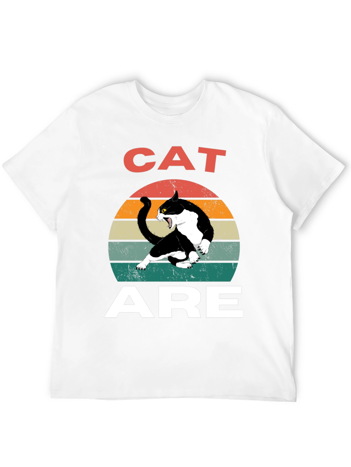Cat Are Retro T-Shirt