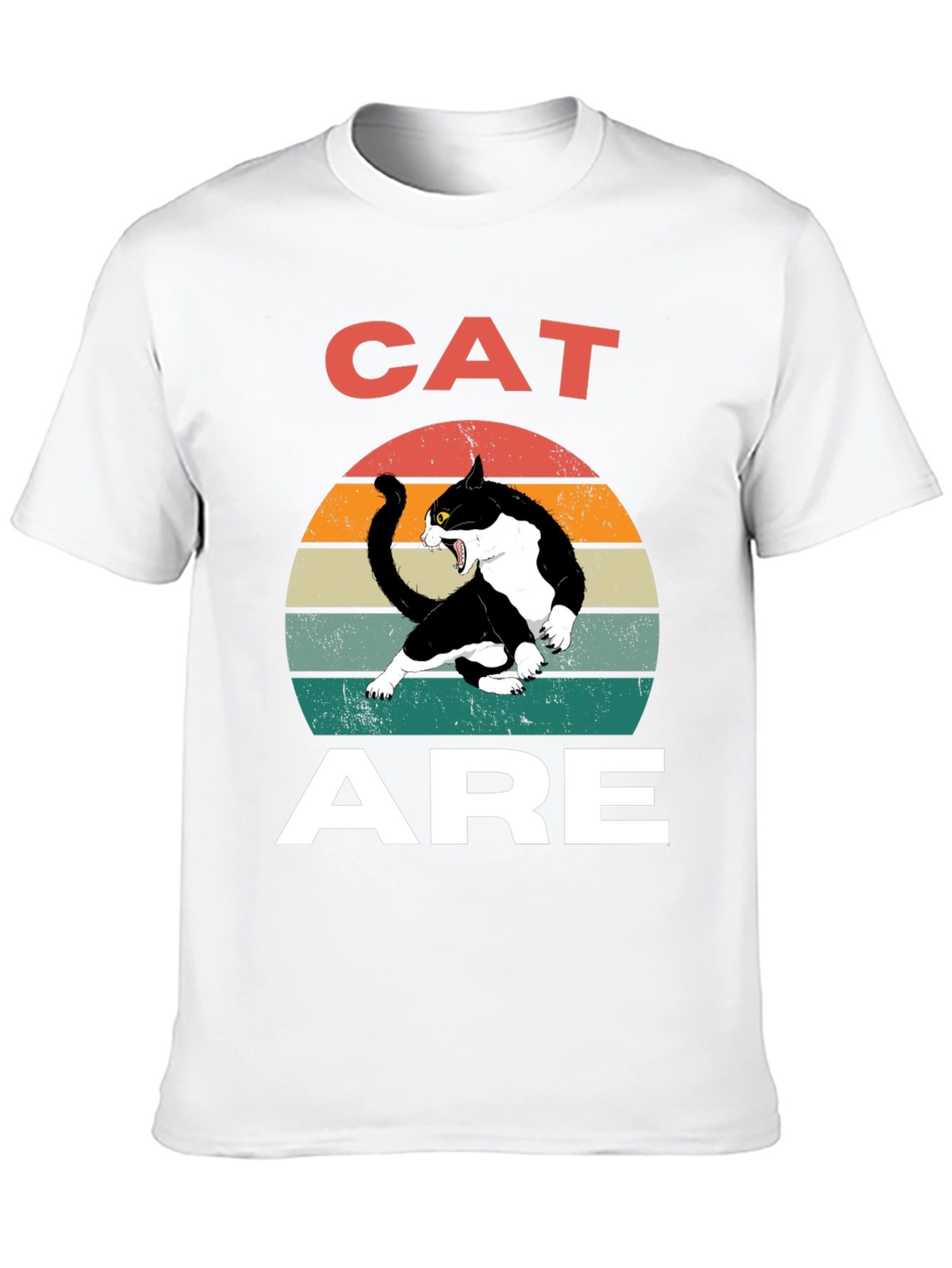 Cat Are Retro T-Shirt