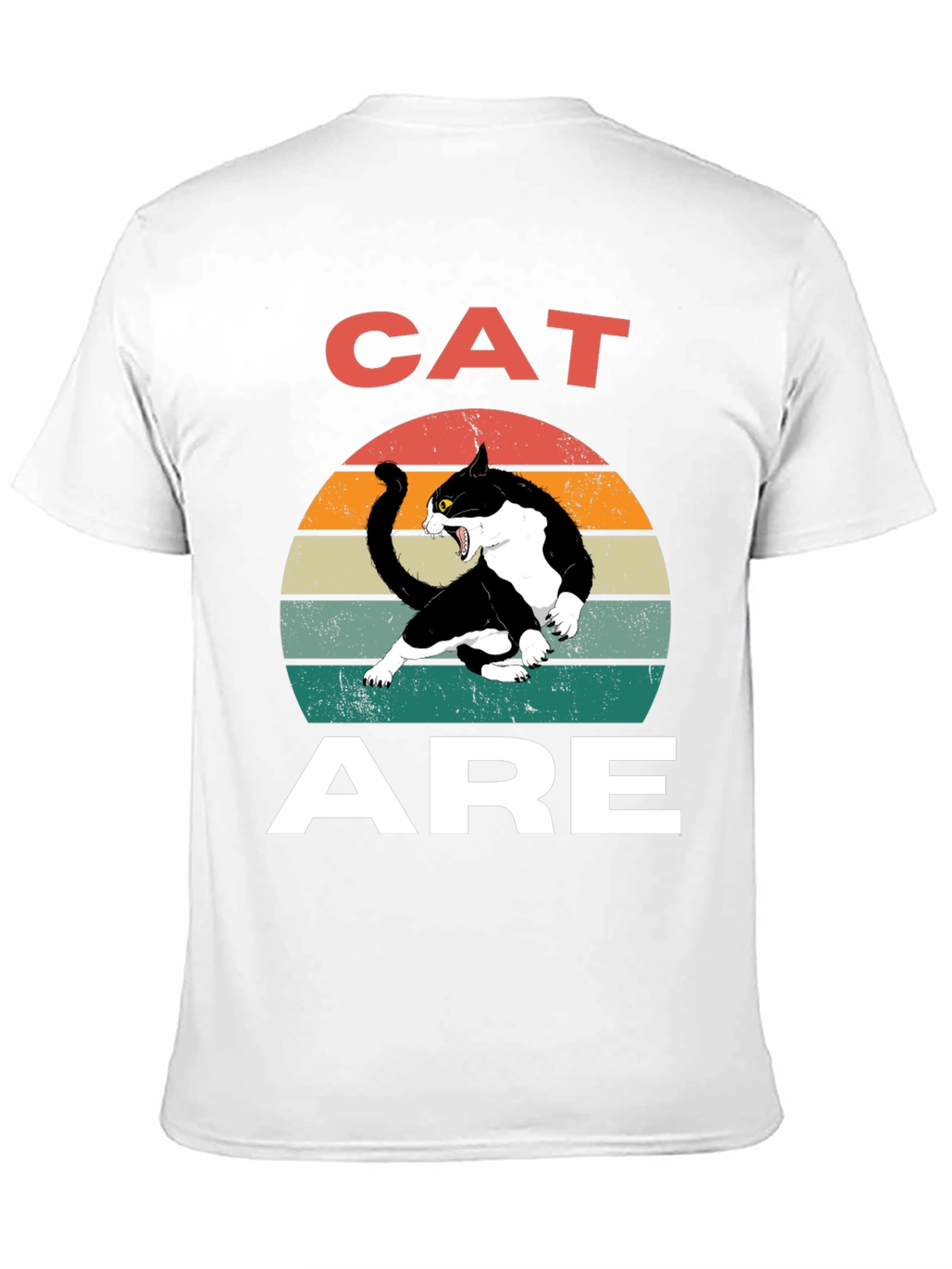 Cat Are Retro T-Shirt