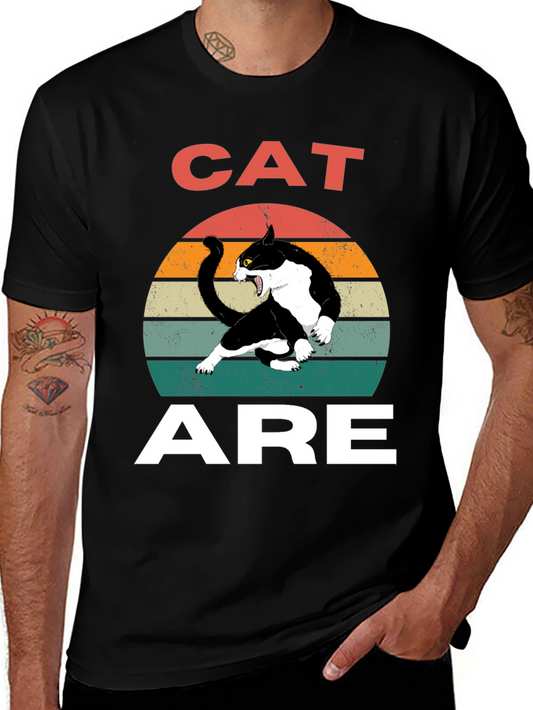 Cat Are Retro T-Shirt