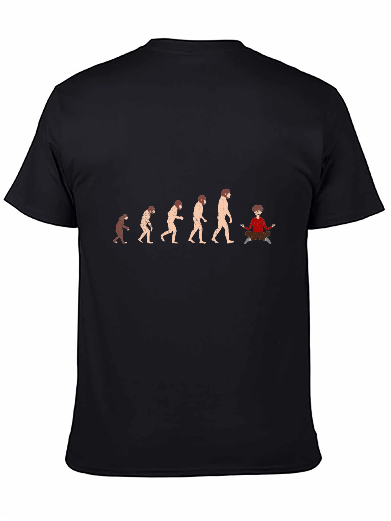 Evolution to Coder T-Shirt - Black Cotton Tee