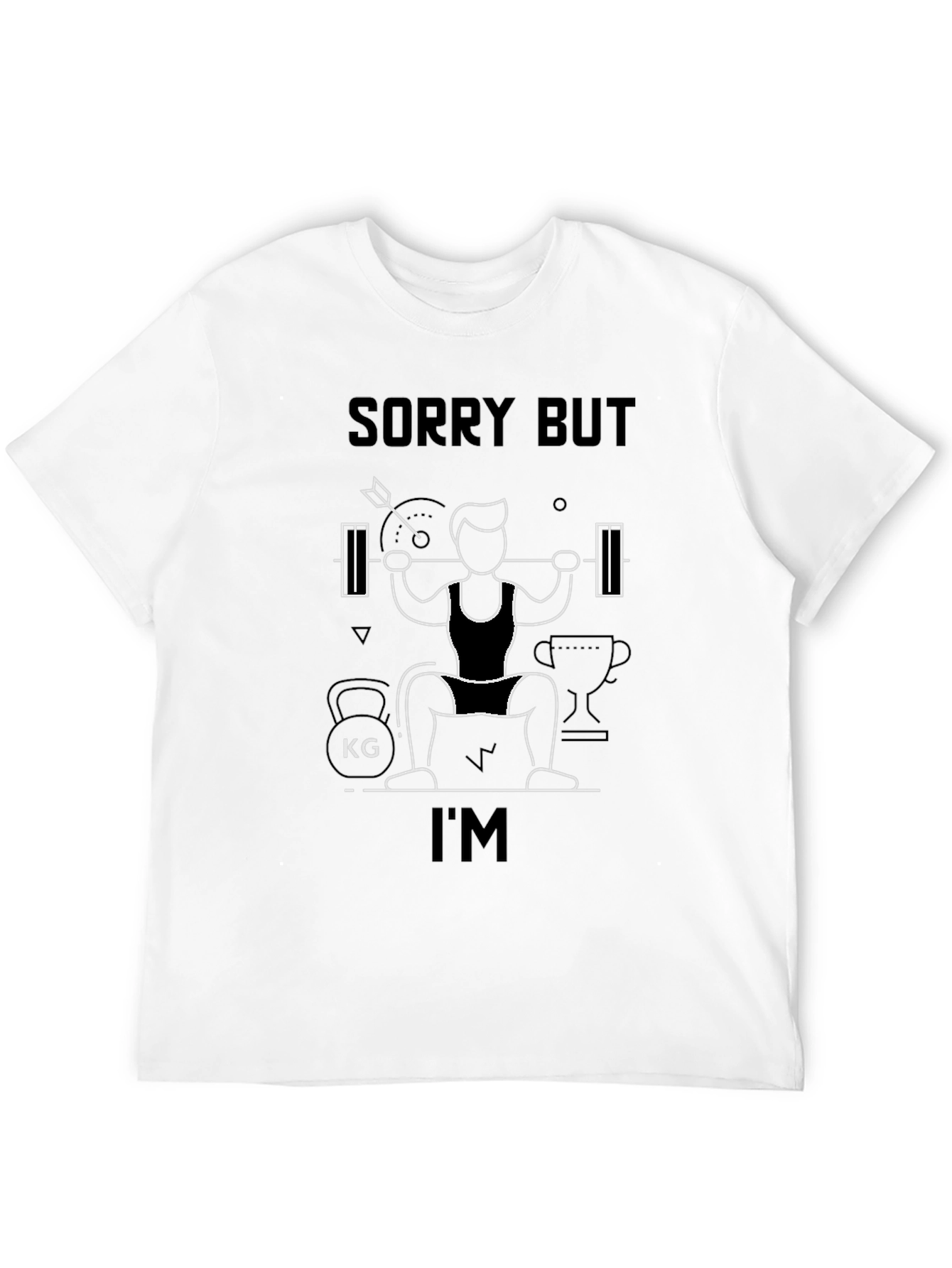 Sorry But Im Squatting Graphic Tee