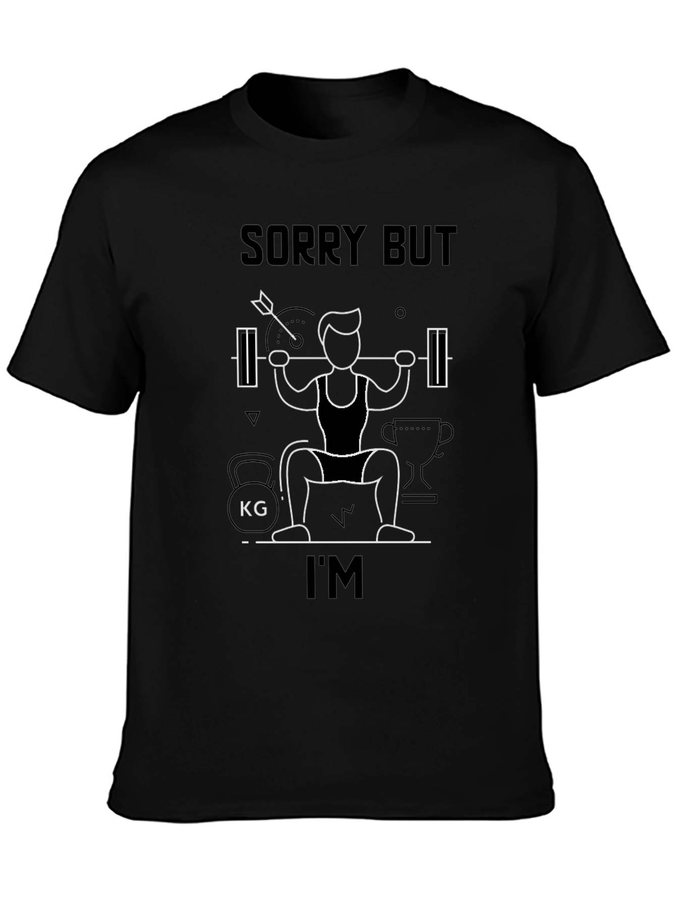 Sorry But Im Squatting Graphic Tee