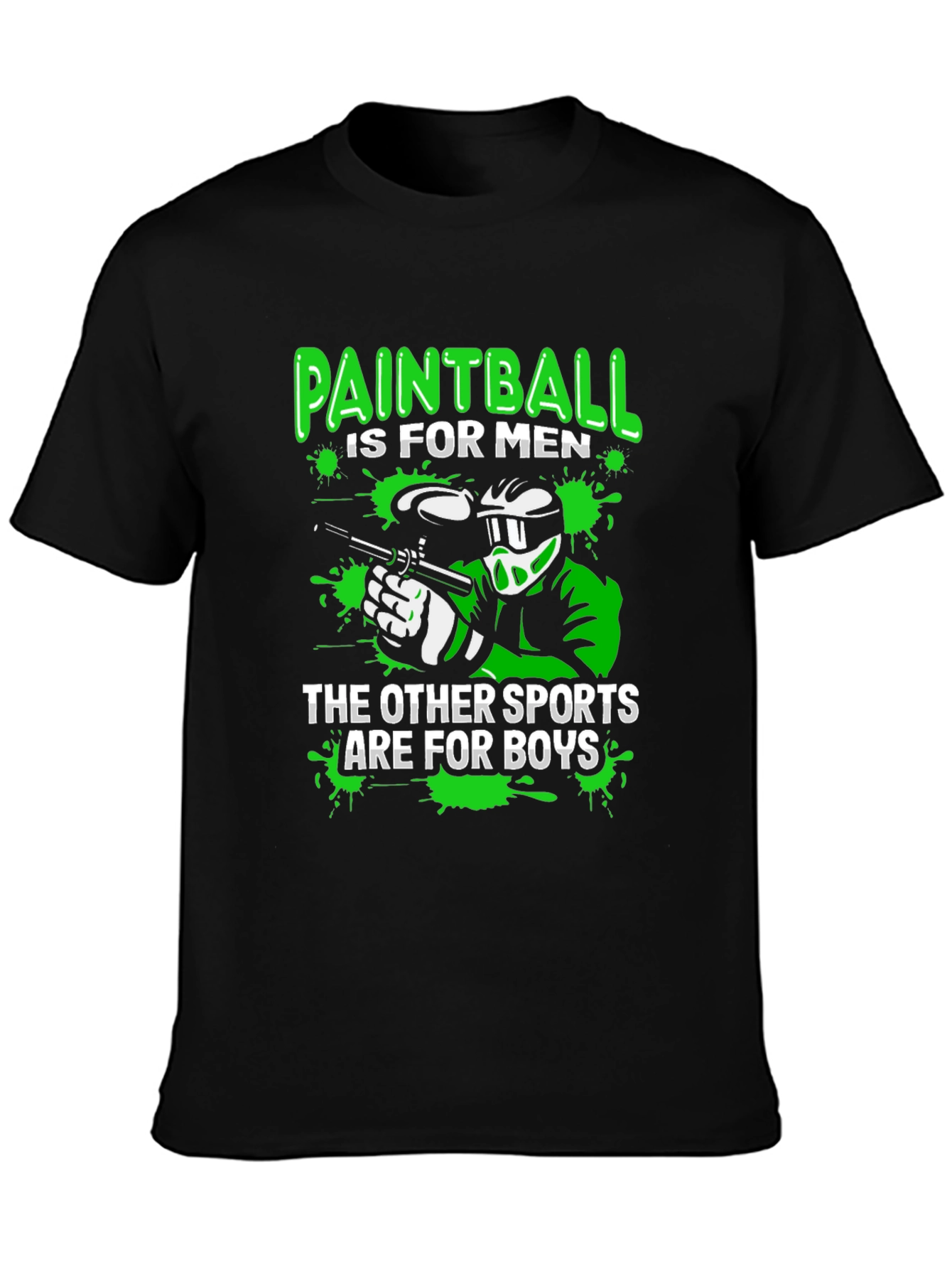 Paintball T-Shirt - For Men Graphic Tee