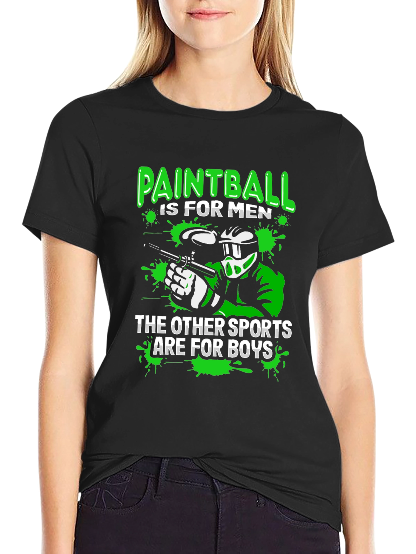 Paintball T-Shirt - For Men Graphic Tee