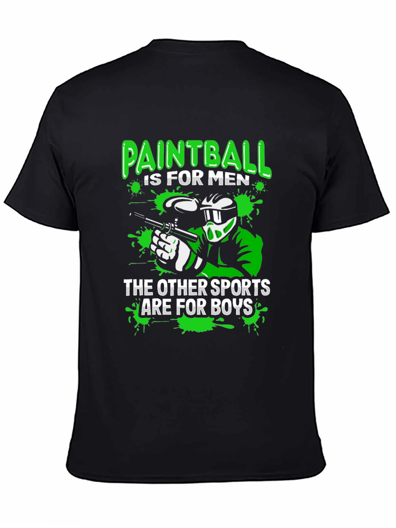 Paintball T-Shirt - For Men Graphic Tee
